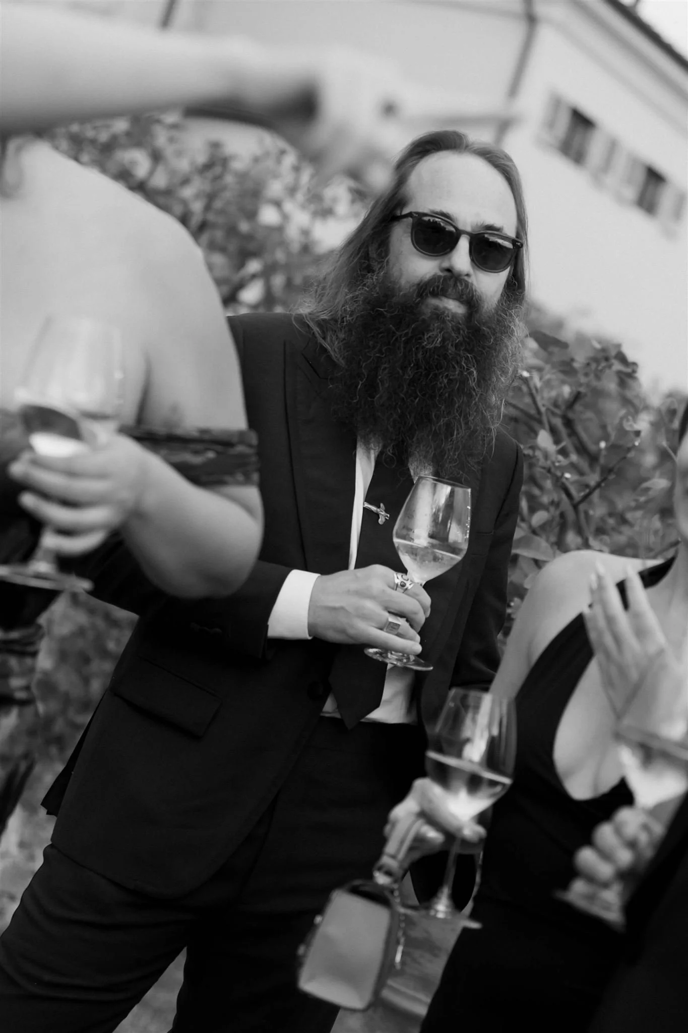 A wedding day at Villa Medicea Di Lilliano in Tuscany, Italy.