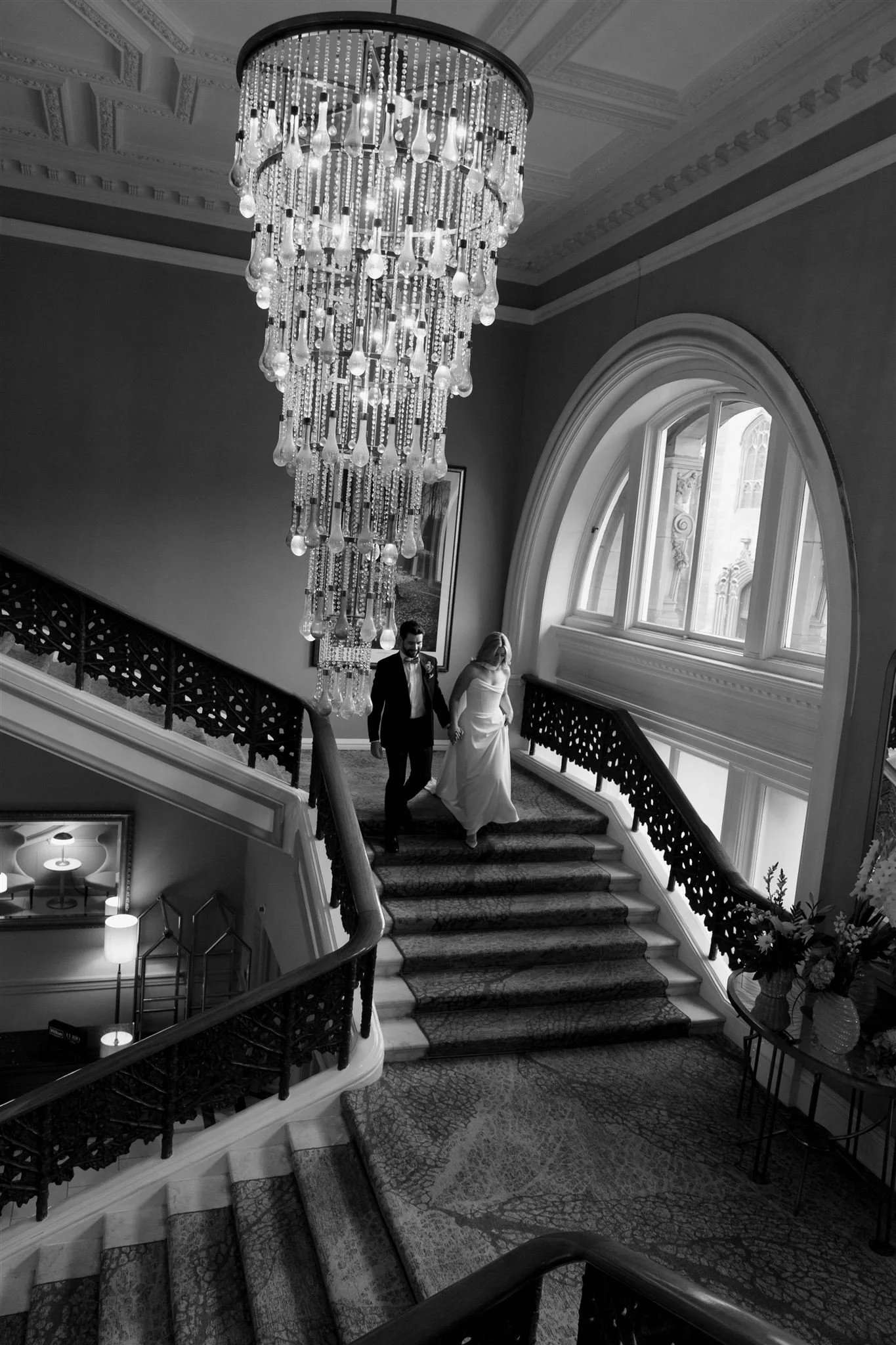 A wedding day at The Caledonian Edinburgh in Edinburgh, Scotland.