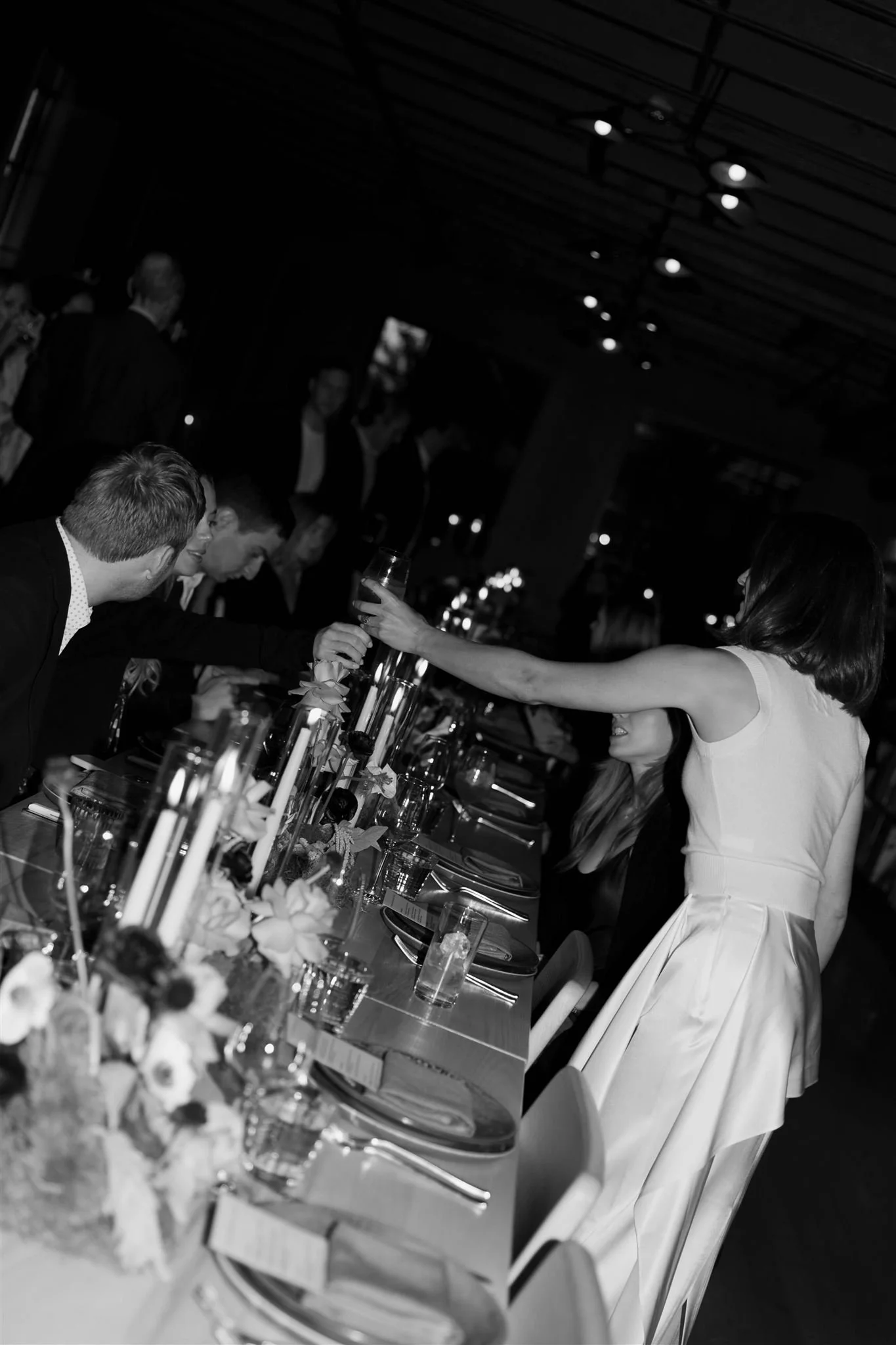 Bride’s rehearsal dinner outfit from Attersee photographed at Maxwells Trading Chicago.