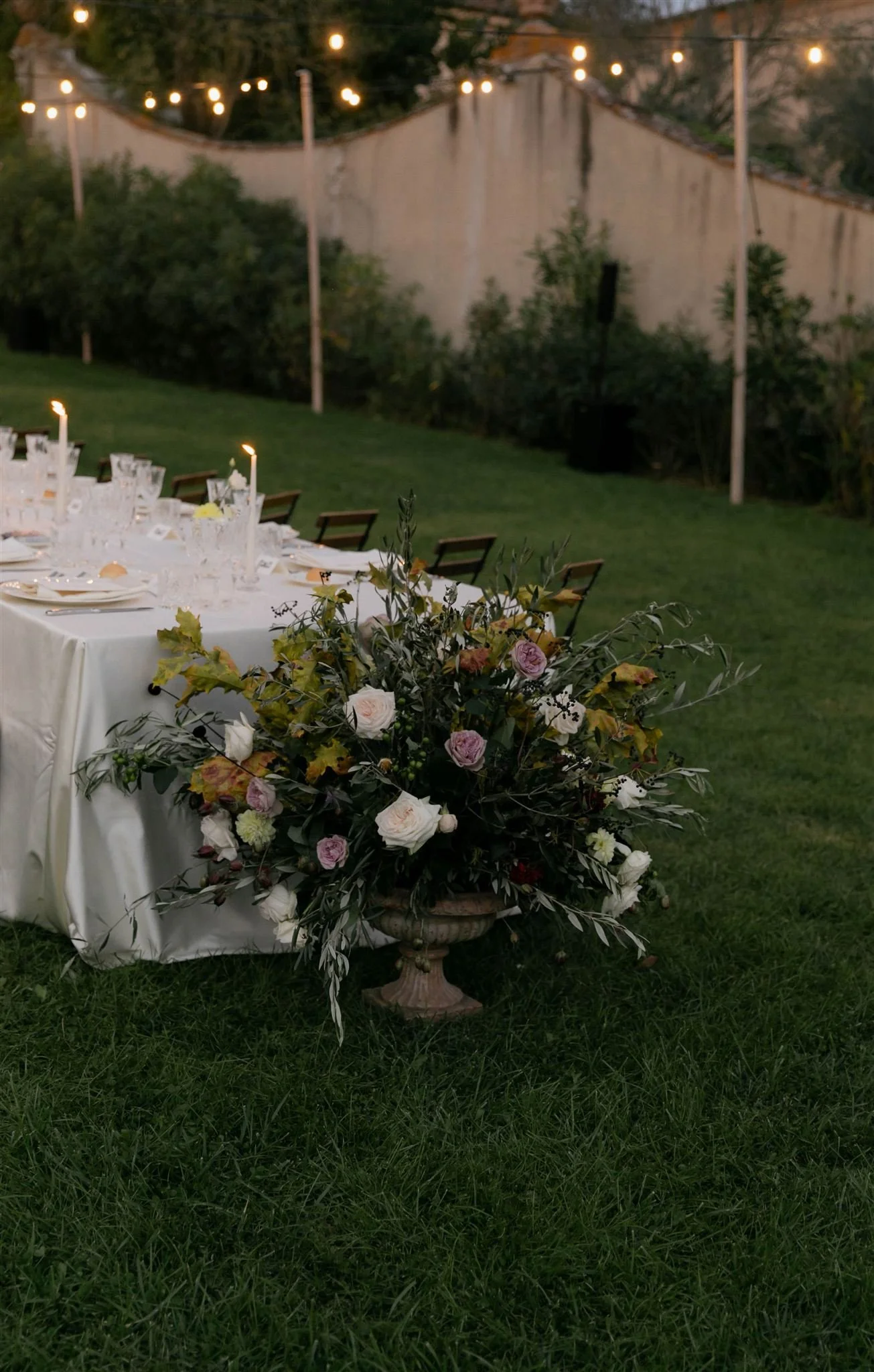 A wedding day at Villa Medicea Di Lilliano in Tuscany, Italy.