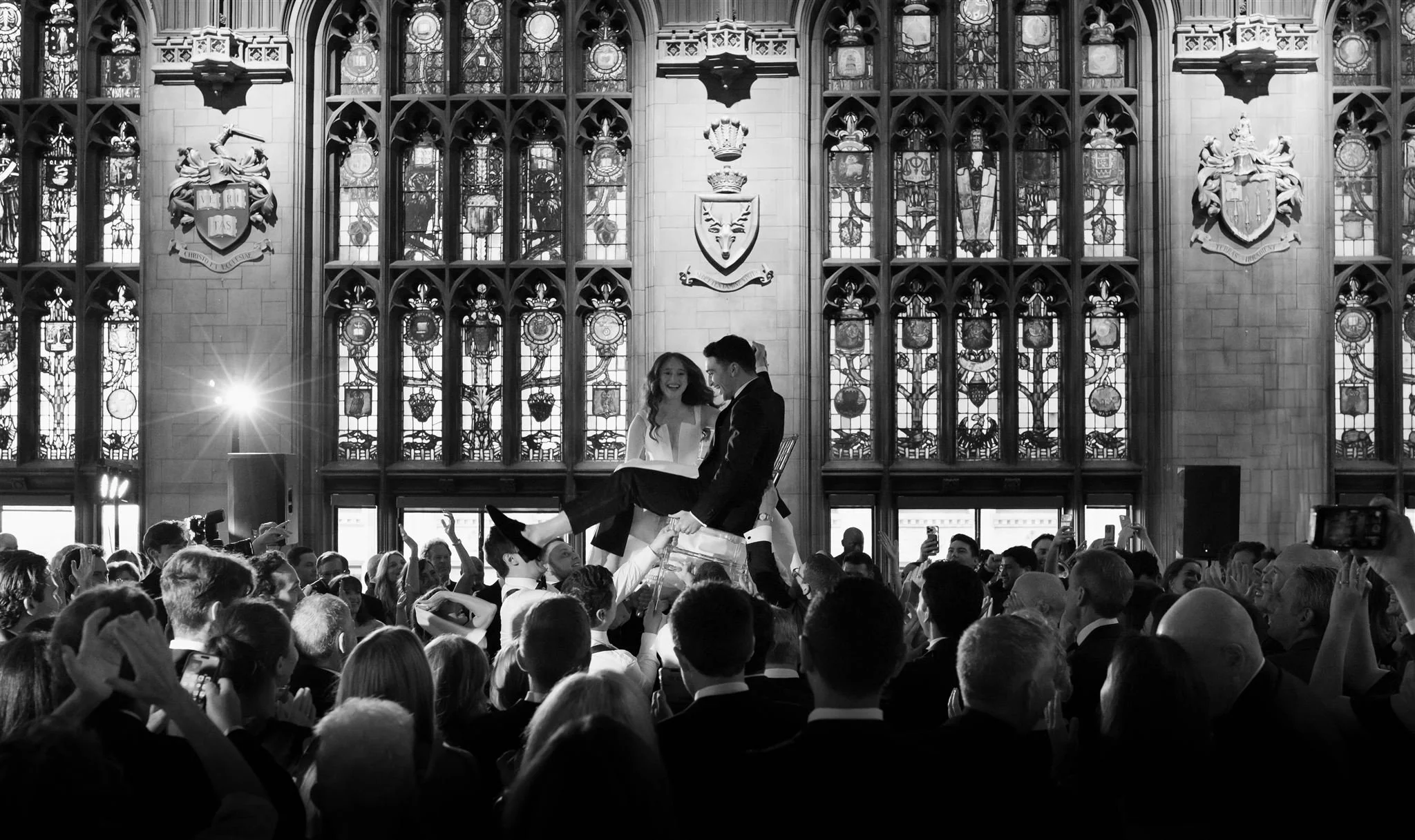 A wedding at The University Club of Chicago.