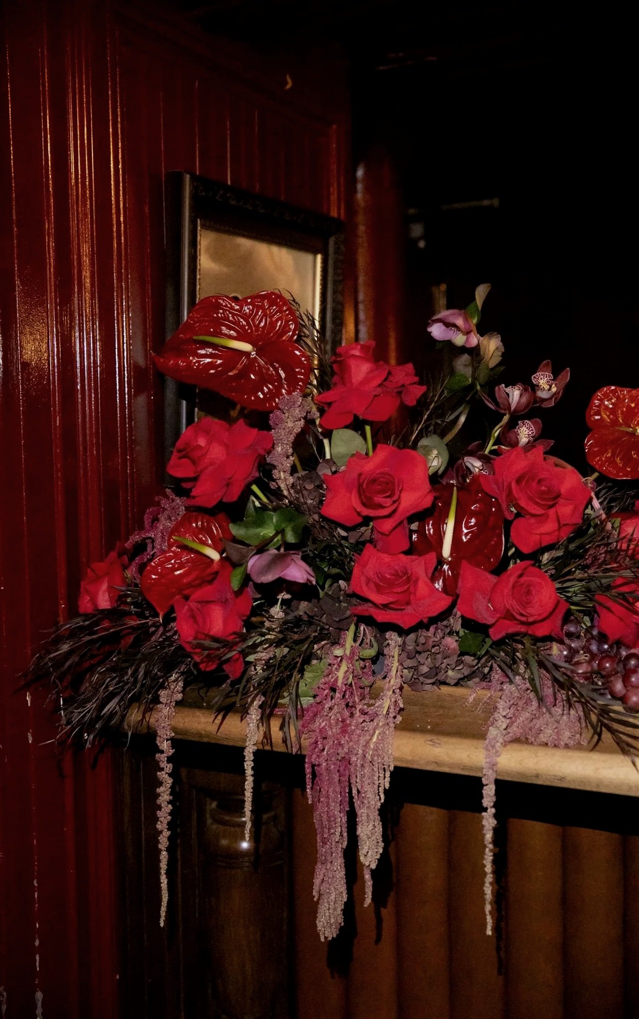 Gilt Bar Wedding bouquet by Dusk Lily Floral in Chicago.