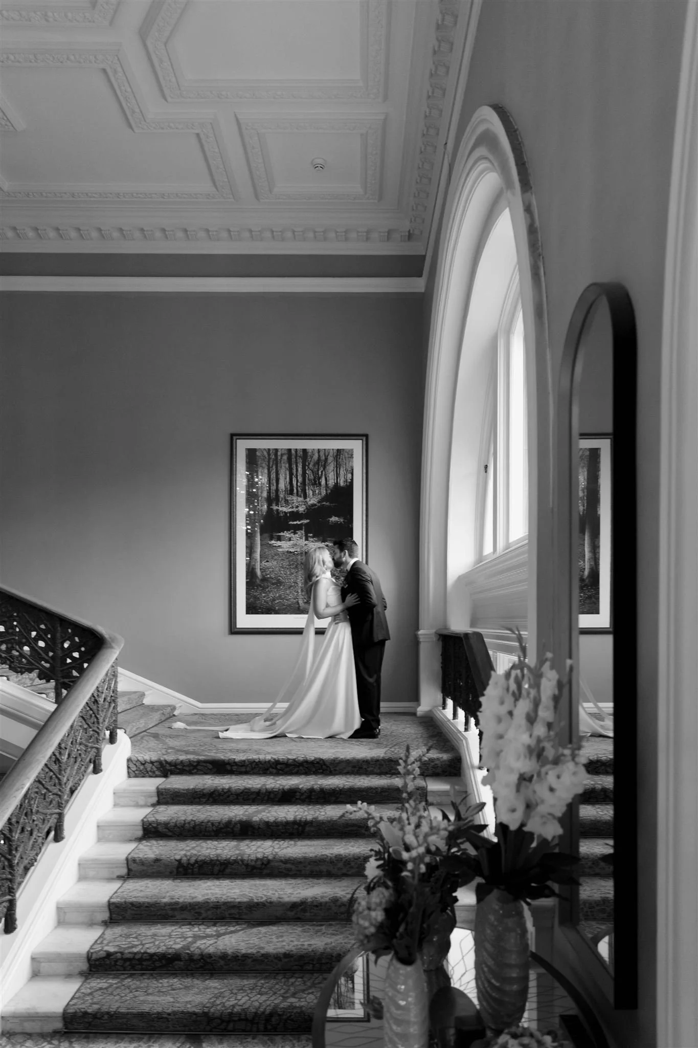A wedding day at The Caledonian Edinburgh in Edinburgh, Scotland.