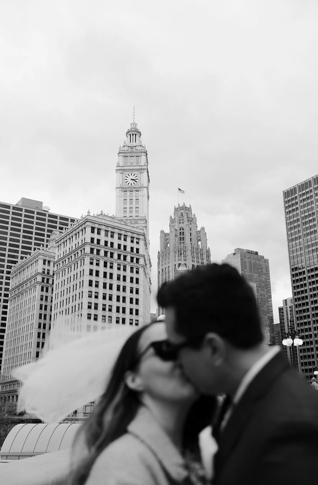 Wedding photo at Venteux Chicago and The Pendry Hotel.