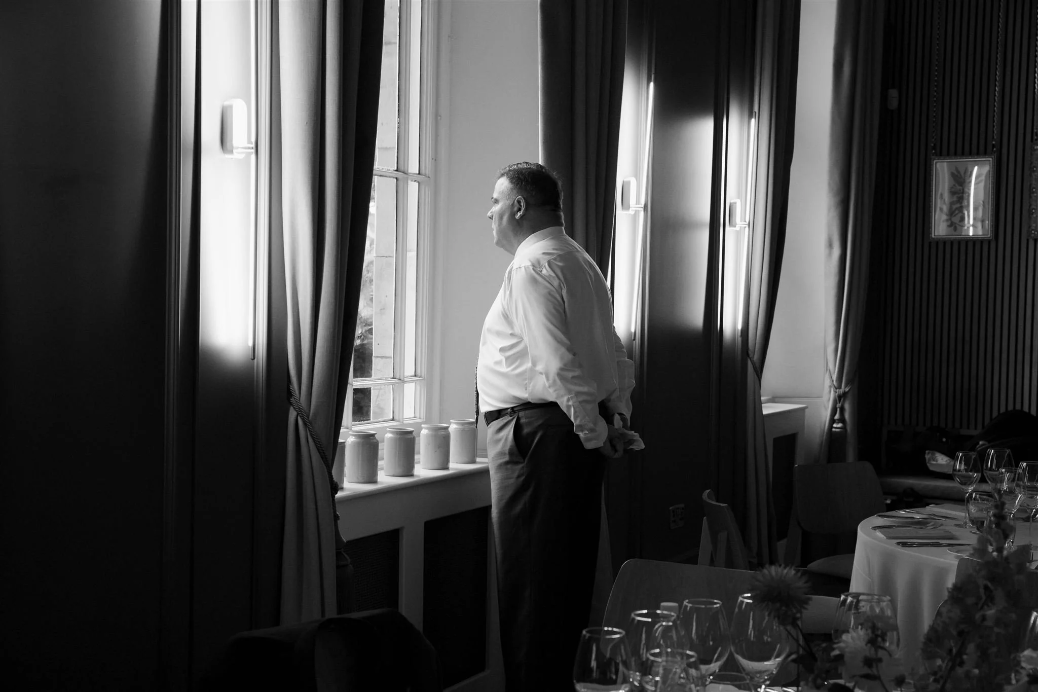 A wedding day at The Royal Botanic Garden Edinburgh in Edinburgh, Scotland.