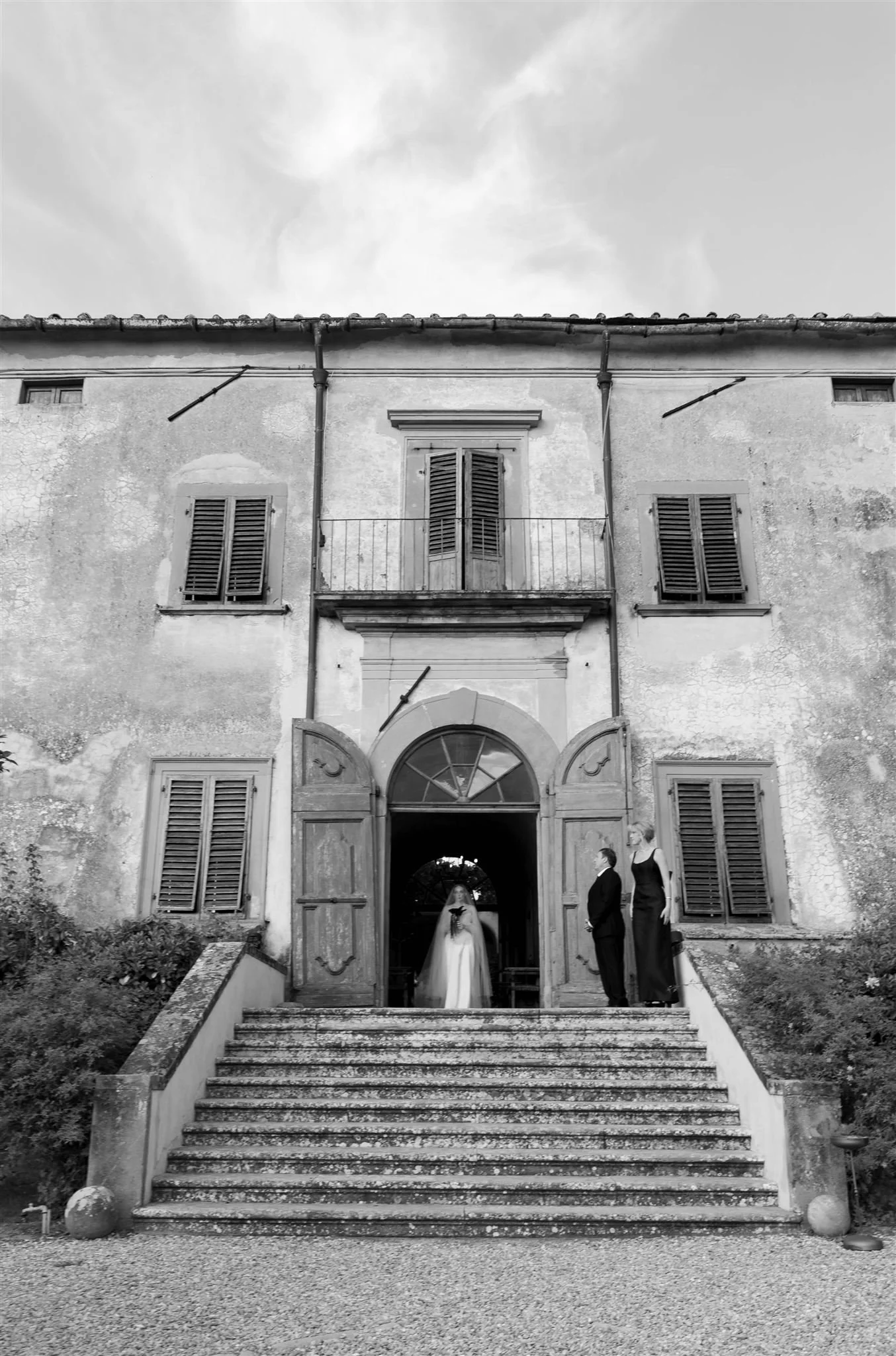 A wedding day at Villa Medicea Di Lilliano in Tuscany, Italy.
