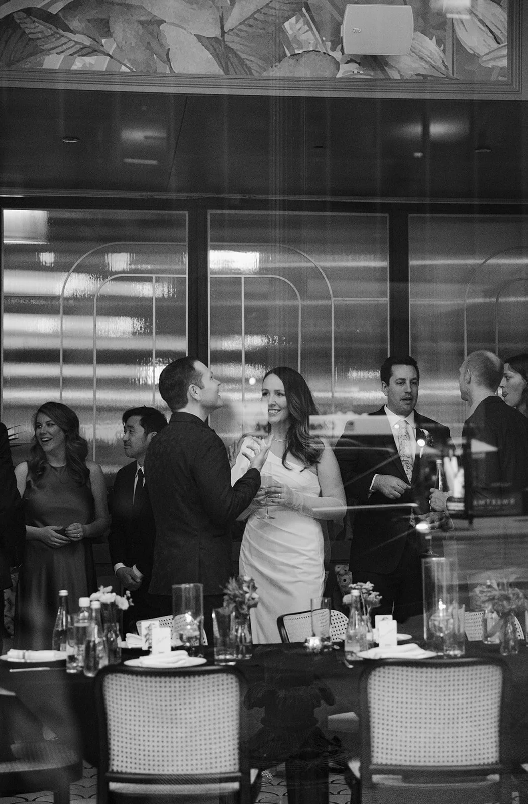 A wedding day at Venteux Chicago inside the Pendry Hotel.
