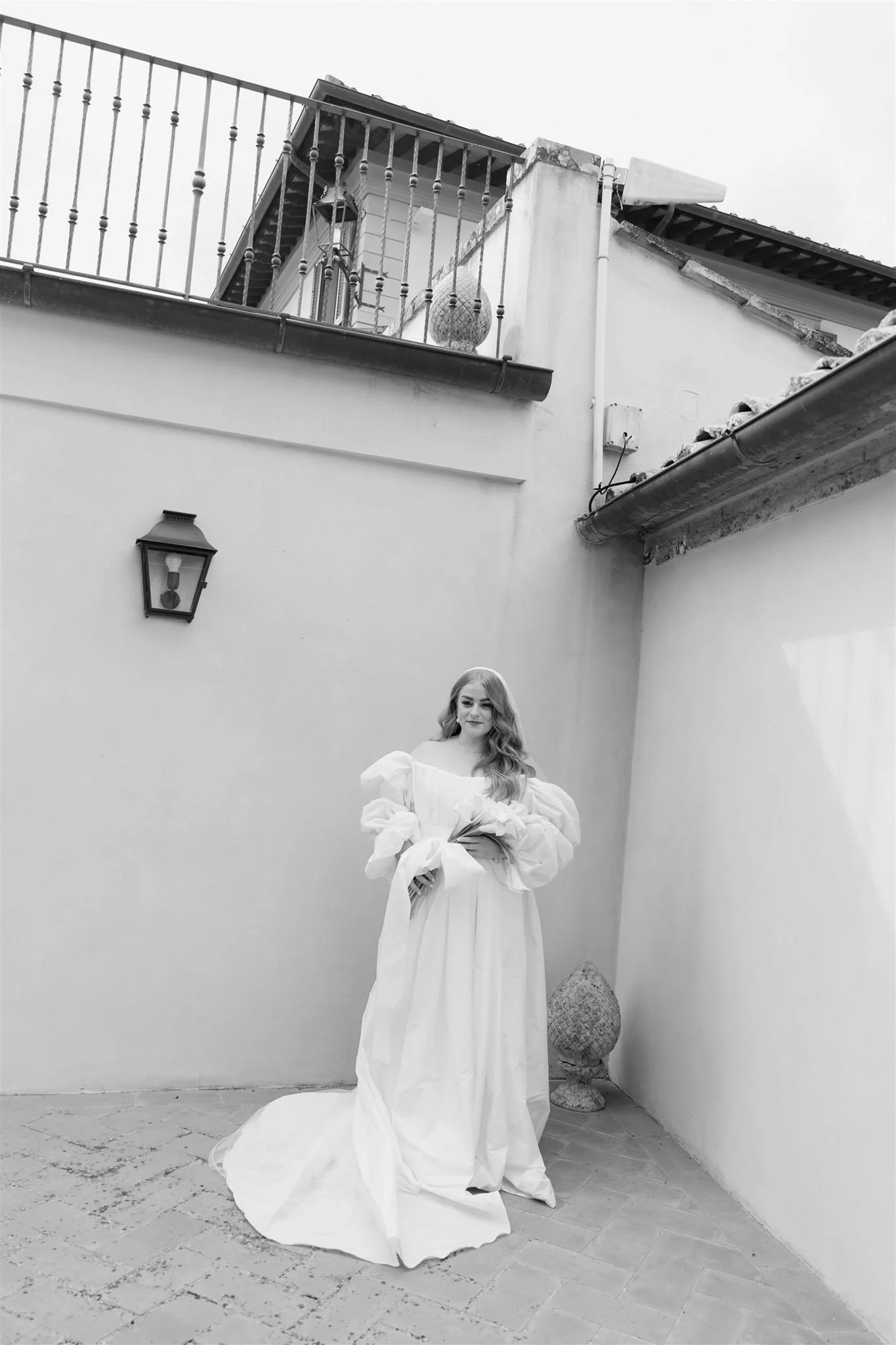 A wedding day at Dievole Wine Resort in the Chianti region of Tuscany, Italy.