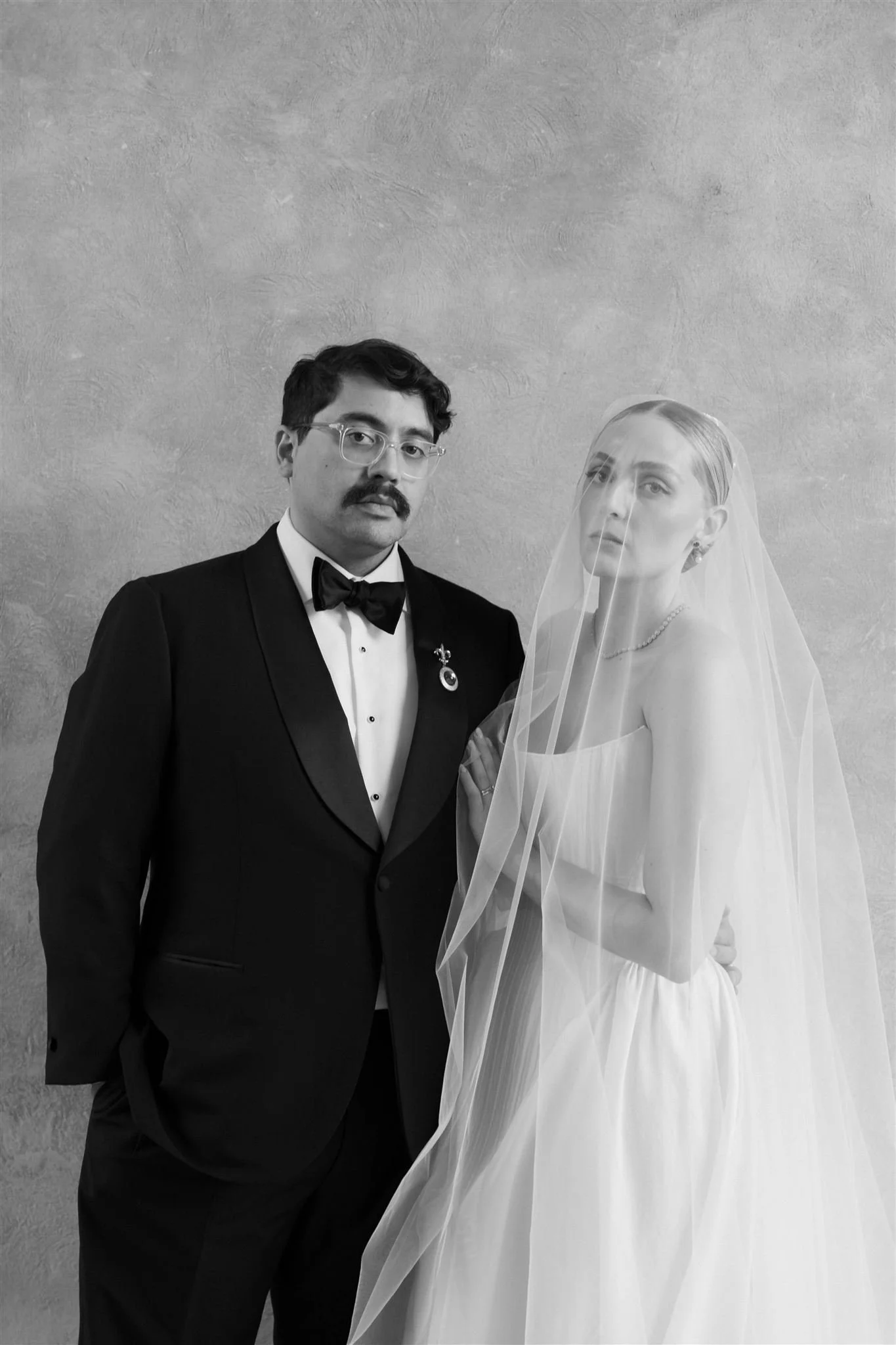Bride and Groom on a wedding day at Villa Medicea Di Lilliano in Tuscany, Italy.