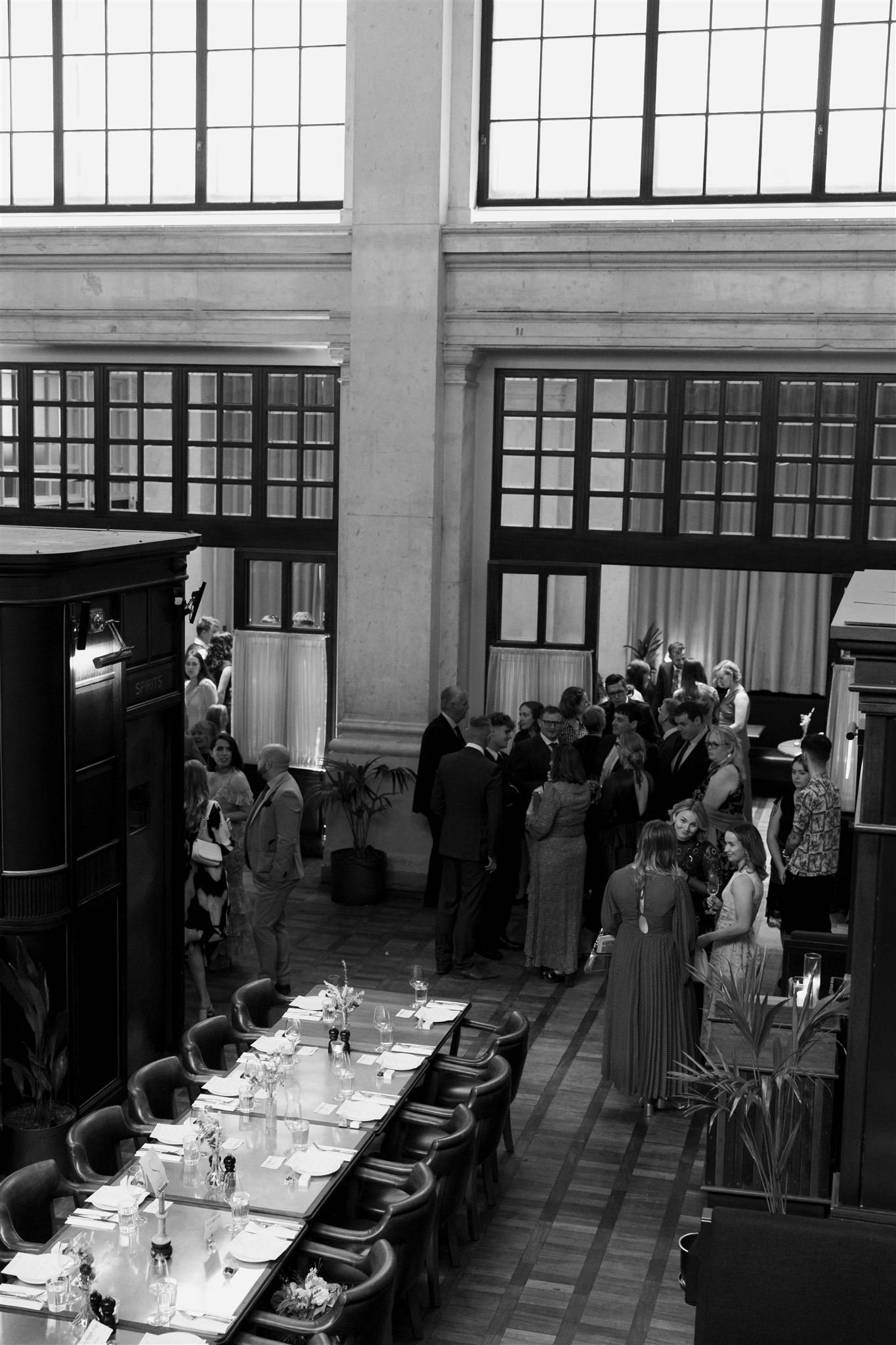 A wedding day at Hawksmoor in Edinburgh, Scotland.