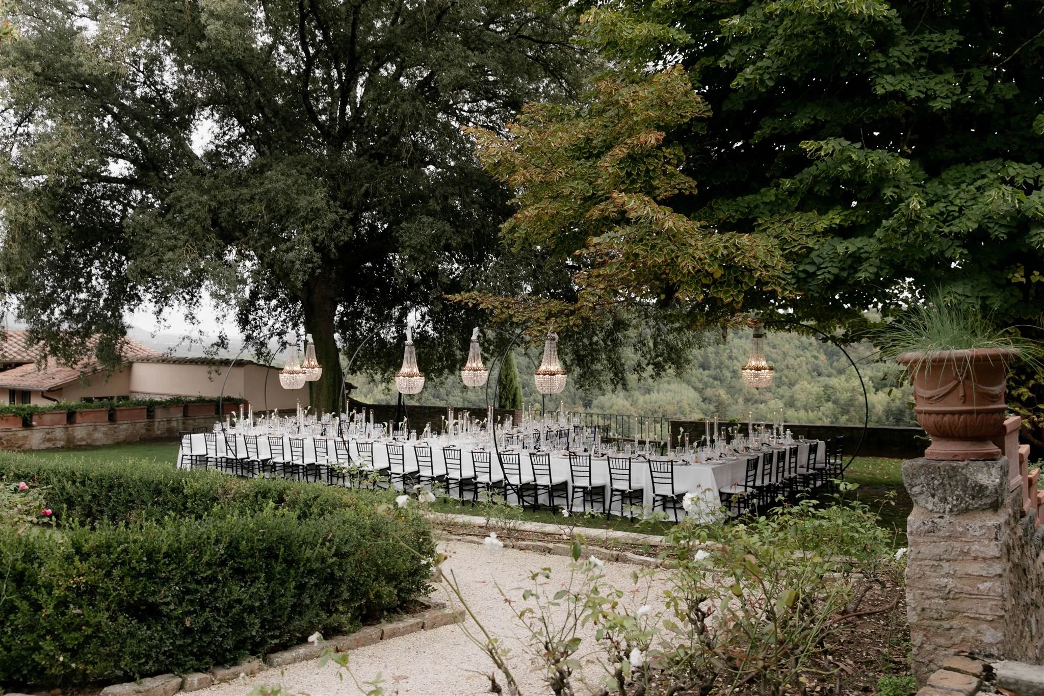 A wedding day at Dievole Wine Resort in the Chianti region of Tuscany, Italy.