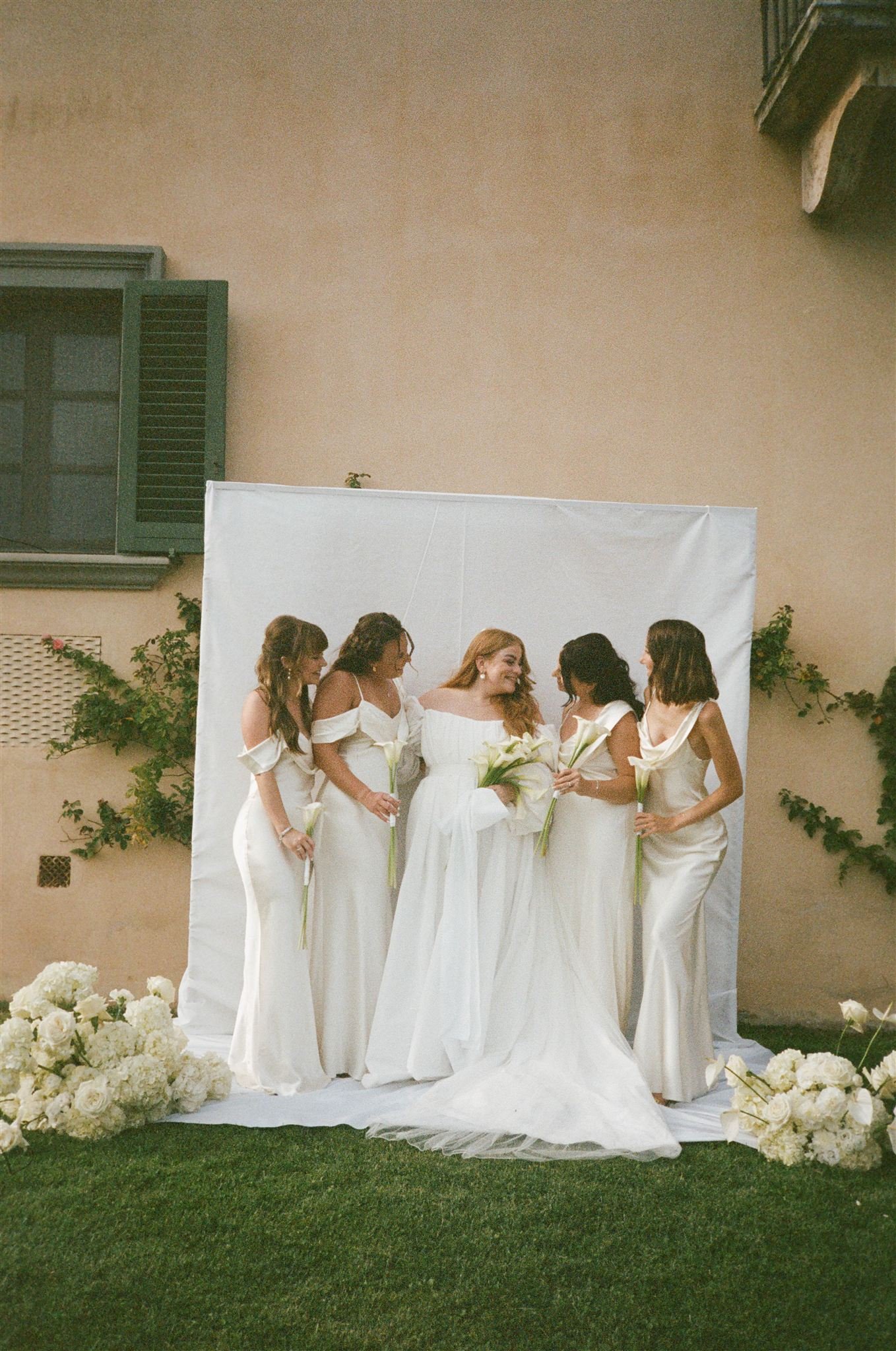 A wedding day at Dievole Wine Resort in the Chianti region of Tuscany, Italy.