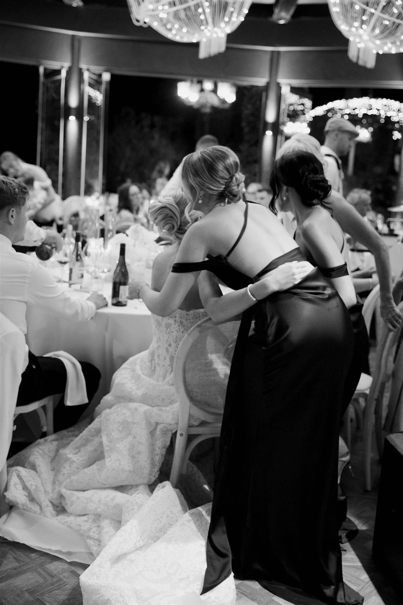 A wedding reception at Tenuta Corbinaia Villa in Tuscany, Italy.