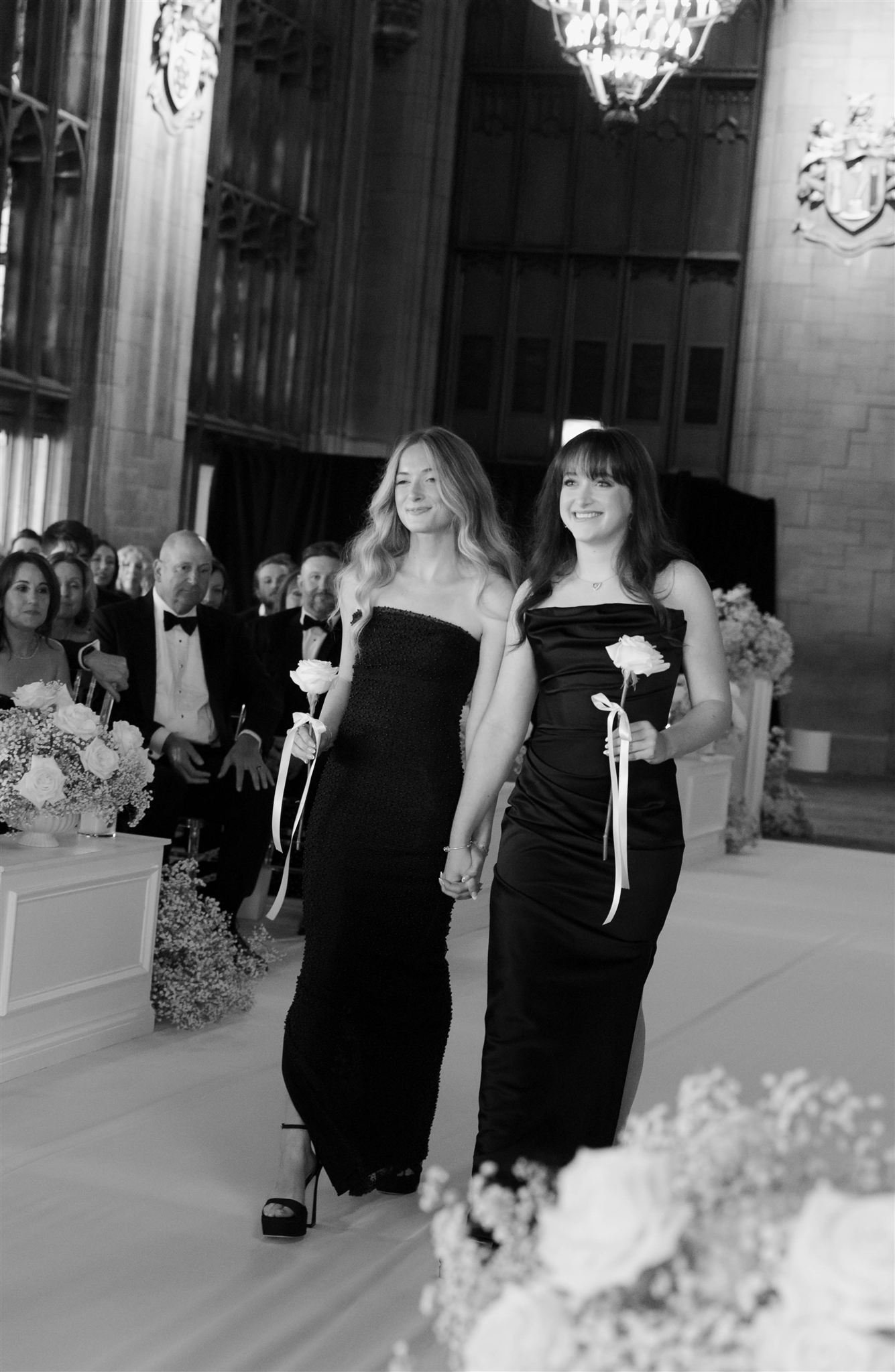 A wedding ceremony at The University Club of Chicago.
