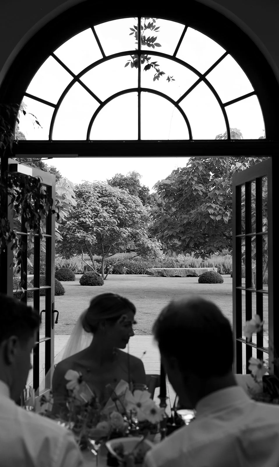 Middleton Lodge Estate wedding day in the Fig House in North Yorkshire.