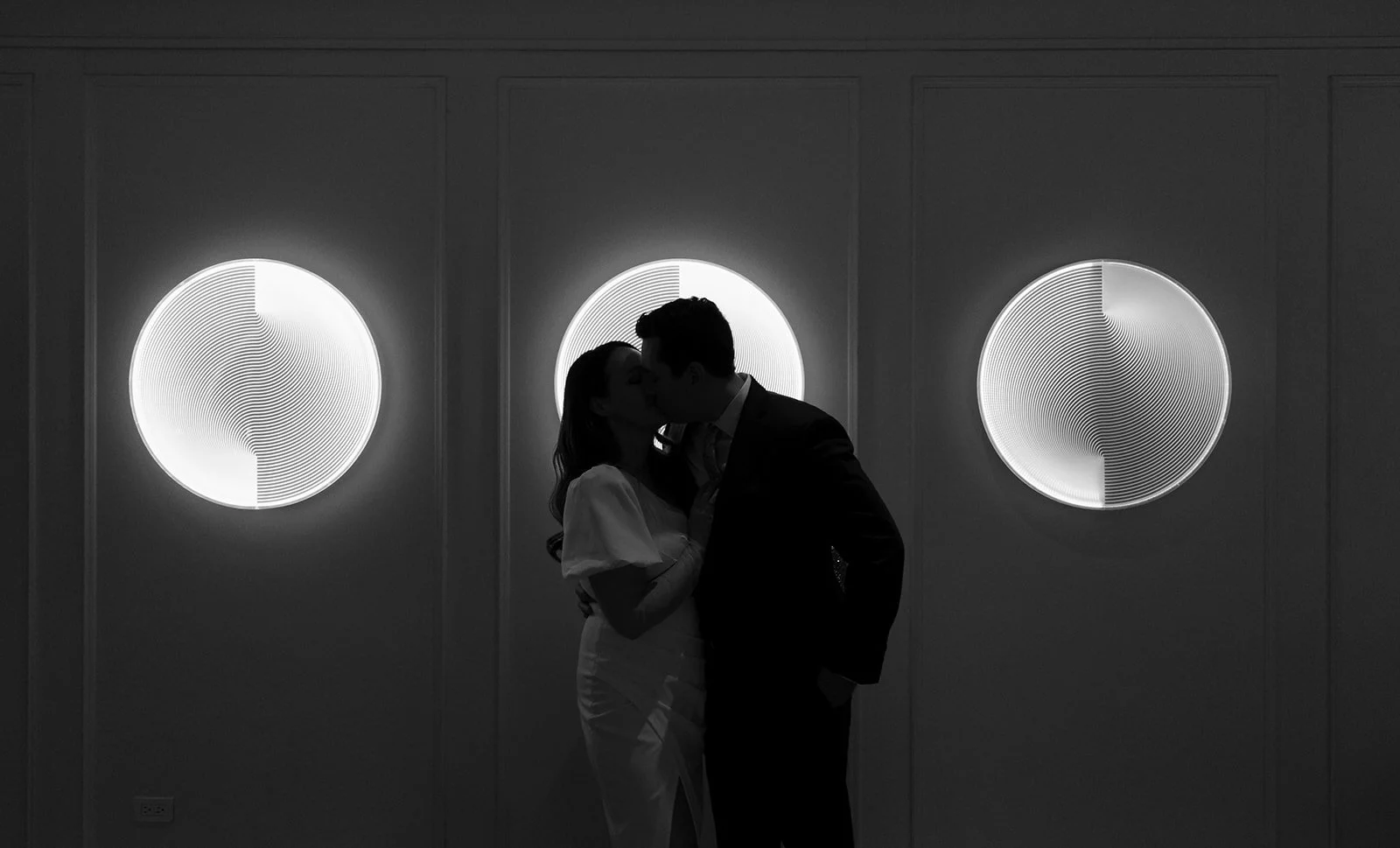 A bride on a wedding day at The Pendry Hotel in Chicago.