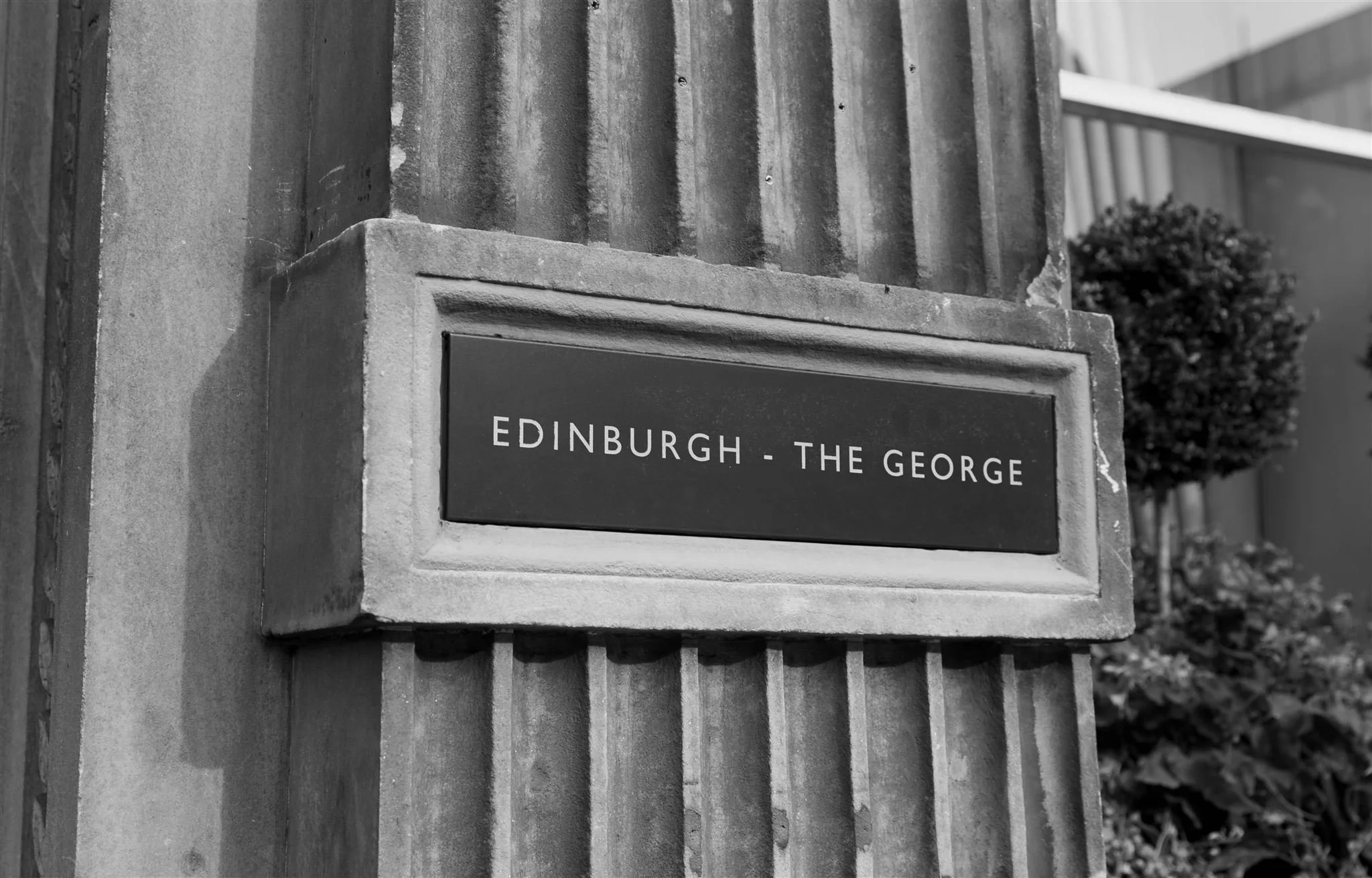 A wedding day at The InterContinental George Hotel in Edinburgh, Scotland.