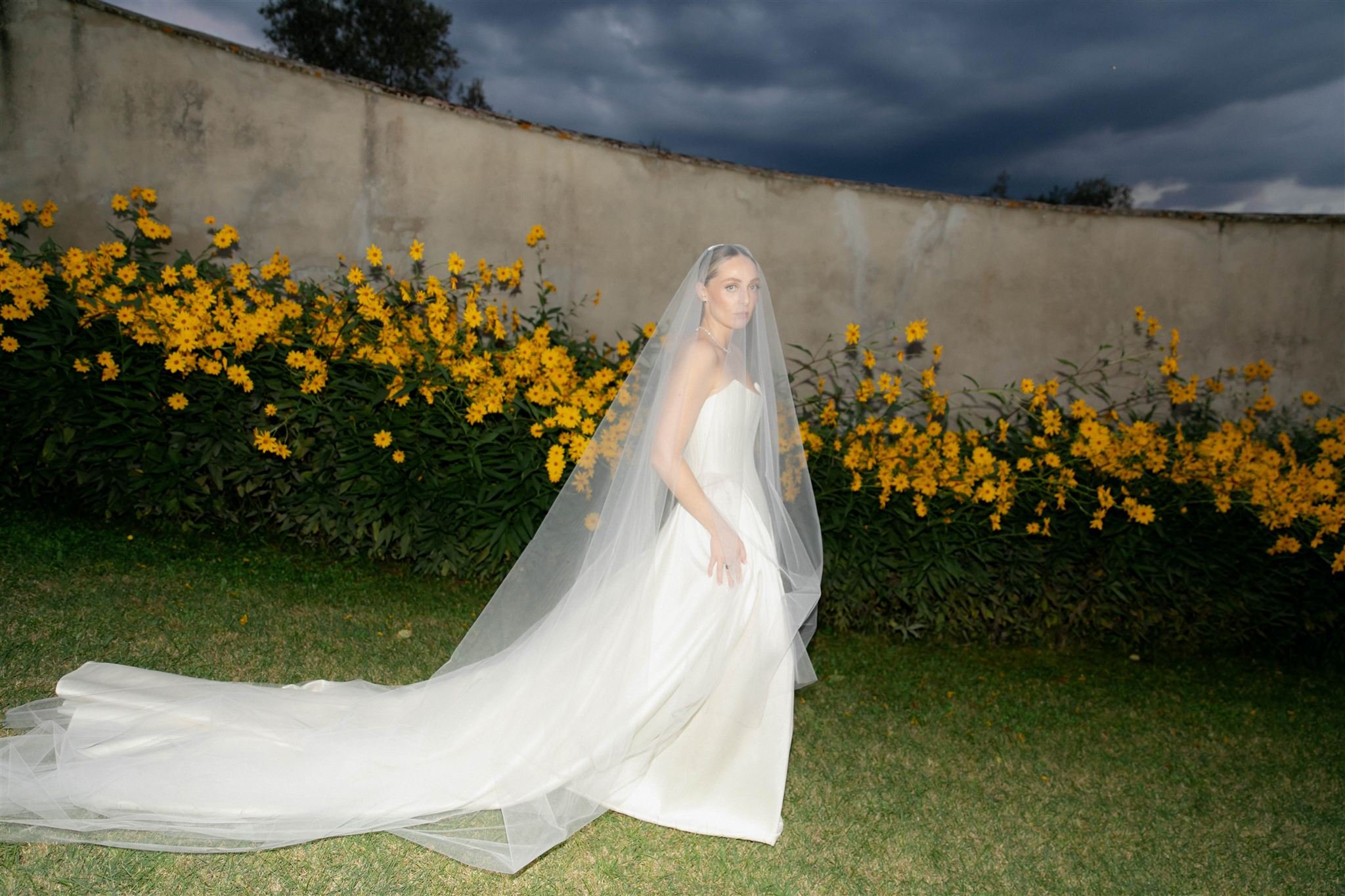 A wedding day at Villa Medicea Di Lilliano in Tuscany, Italy.