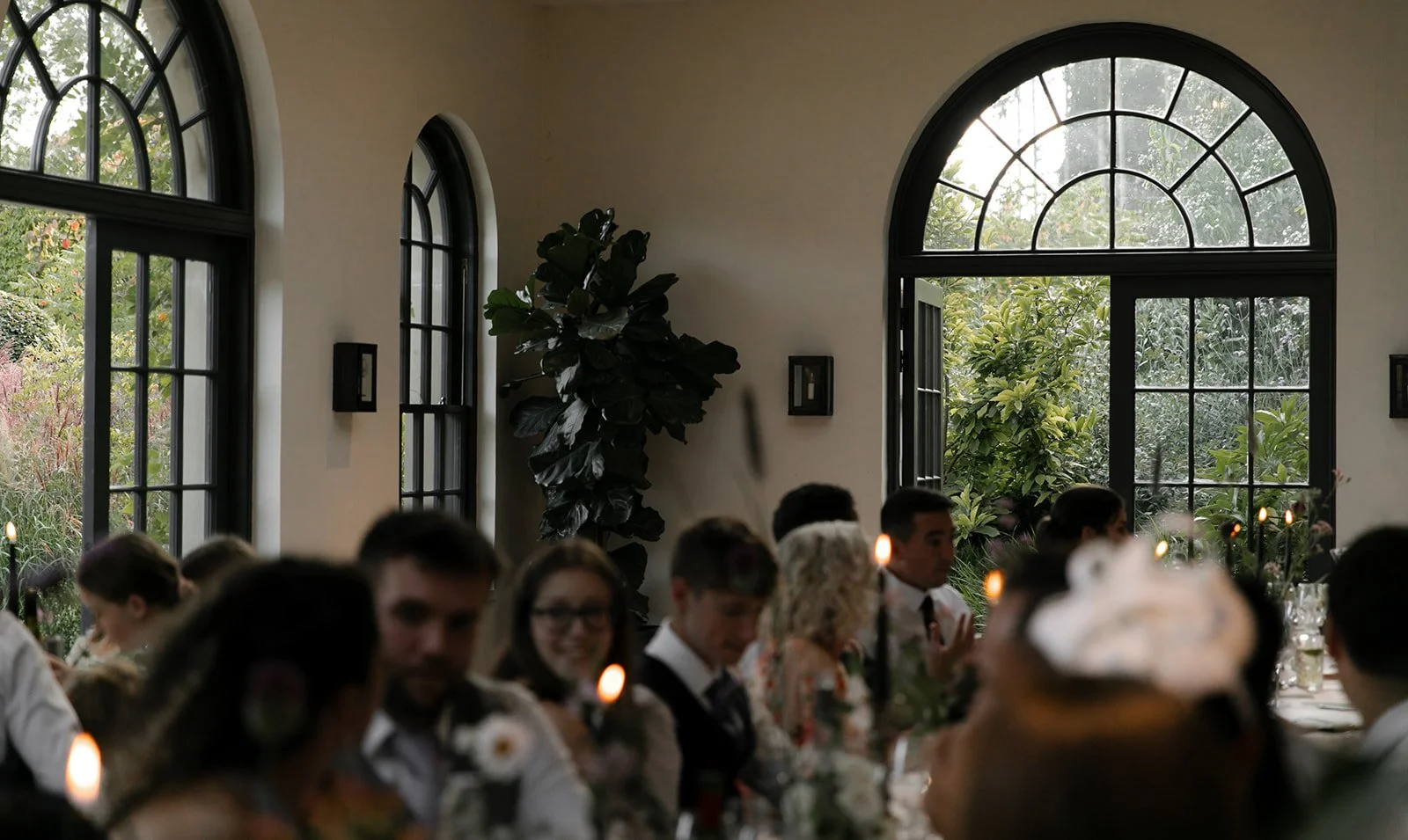 Middleton Lodge Estate wedding day in the Fig House in North Yorkshire.