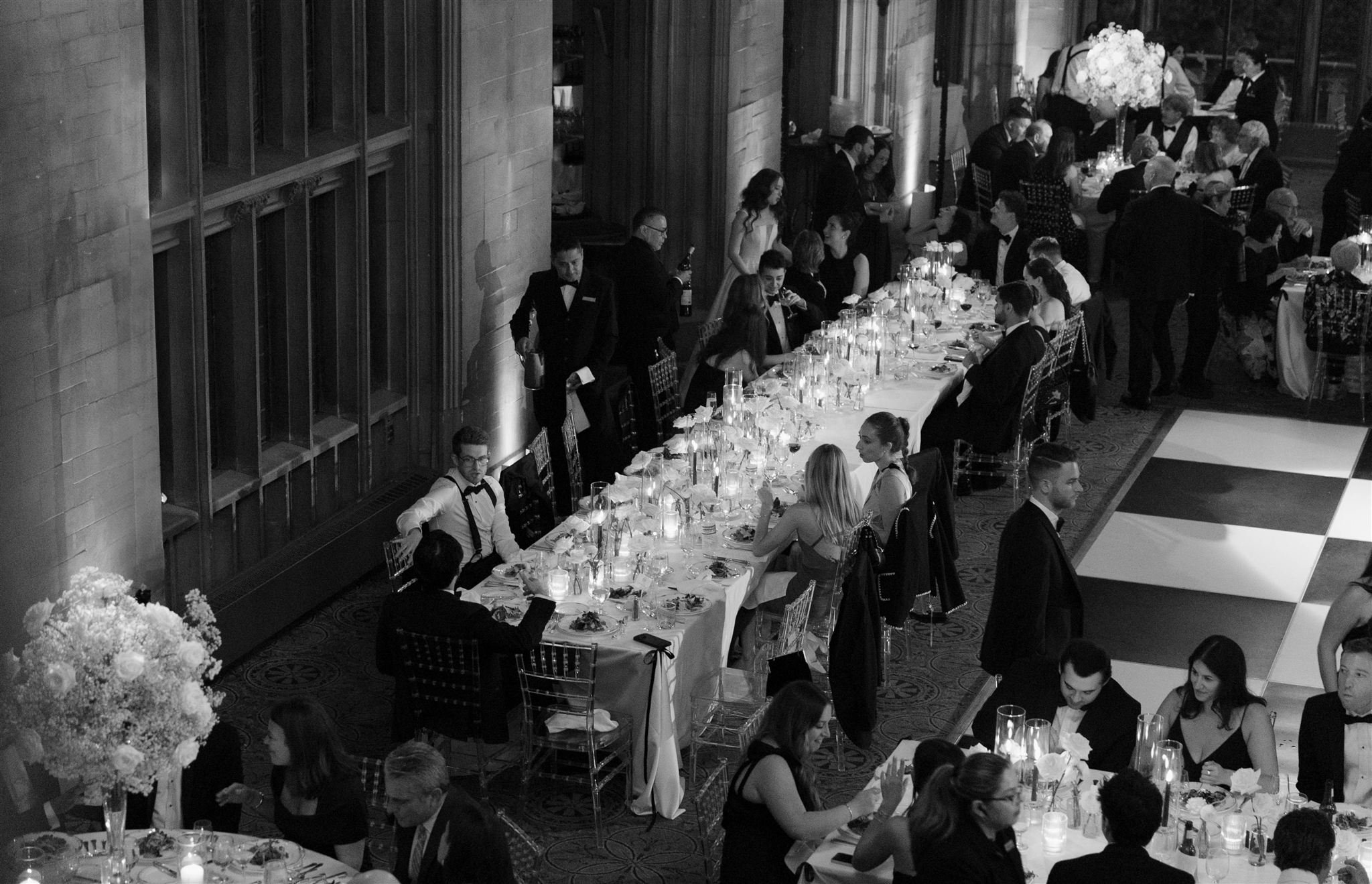 A wedding at The University Club of Chicago.
