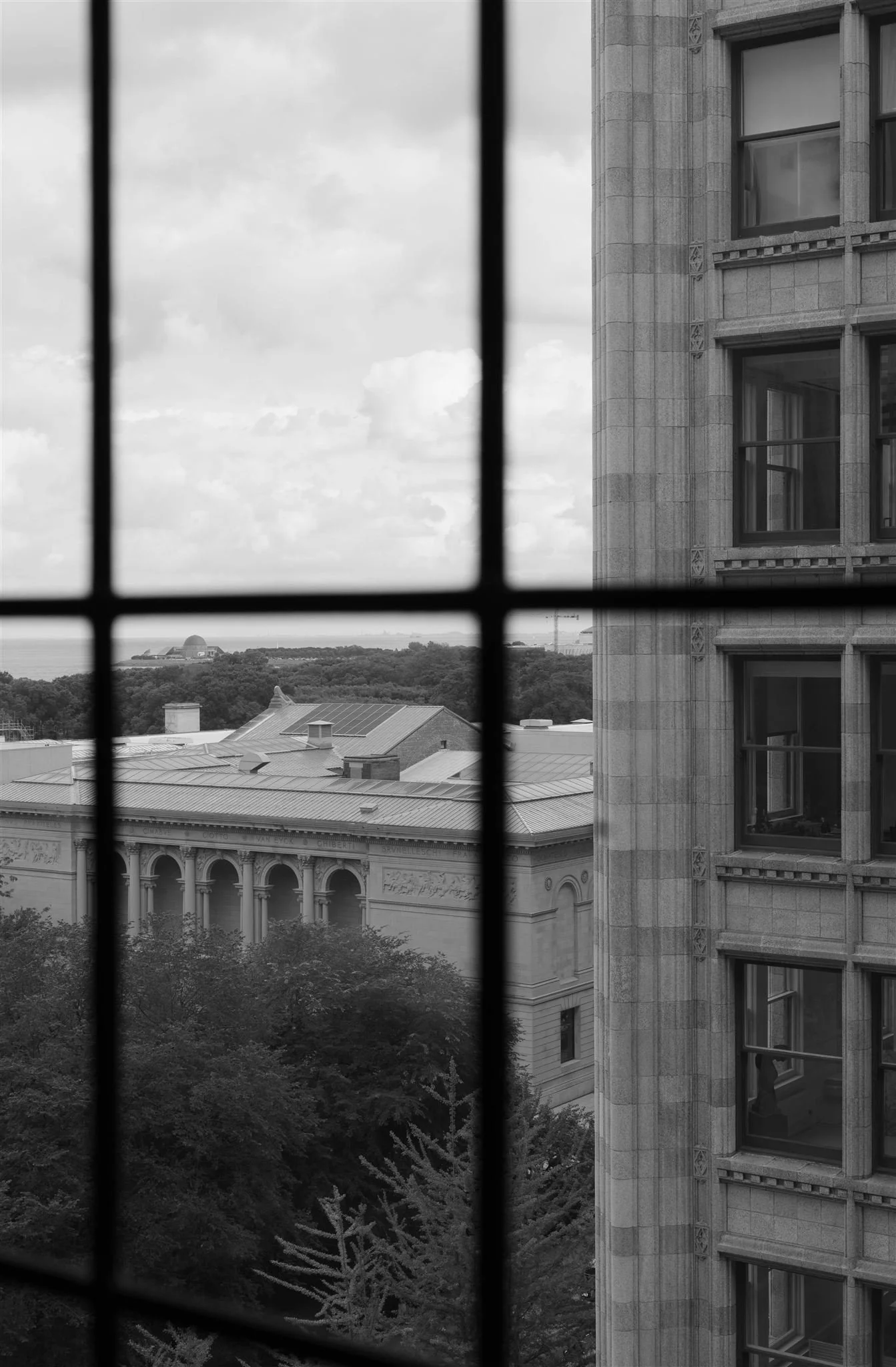 A wedding ceremony at The Art Institute of Chicago.