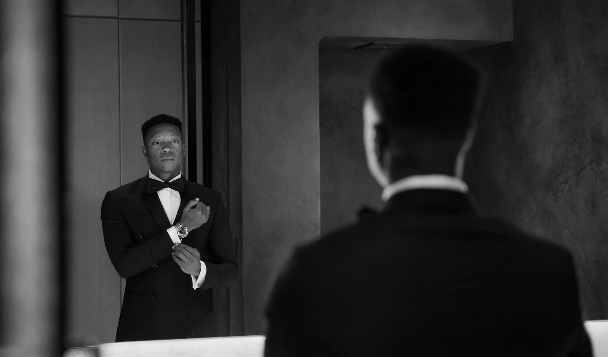 Groom's watch at Nobu Hotel Chicago on his wedding day.