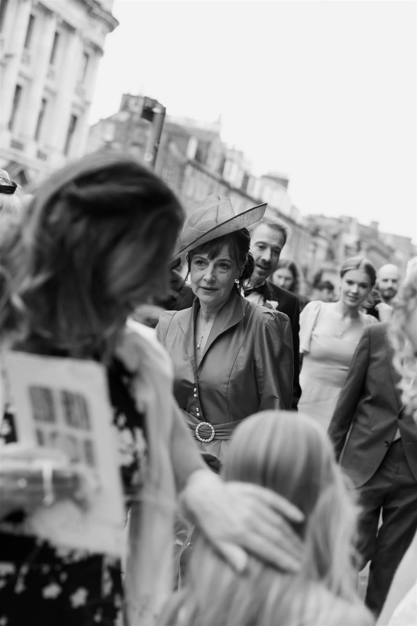 A wedding day at The InterContinental George Hotel in Edinburgh, Scotland.