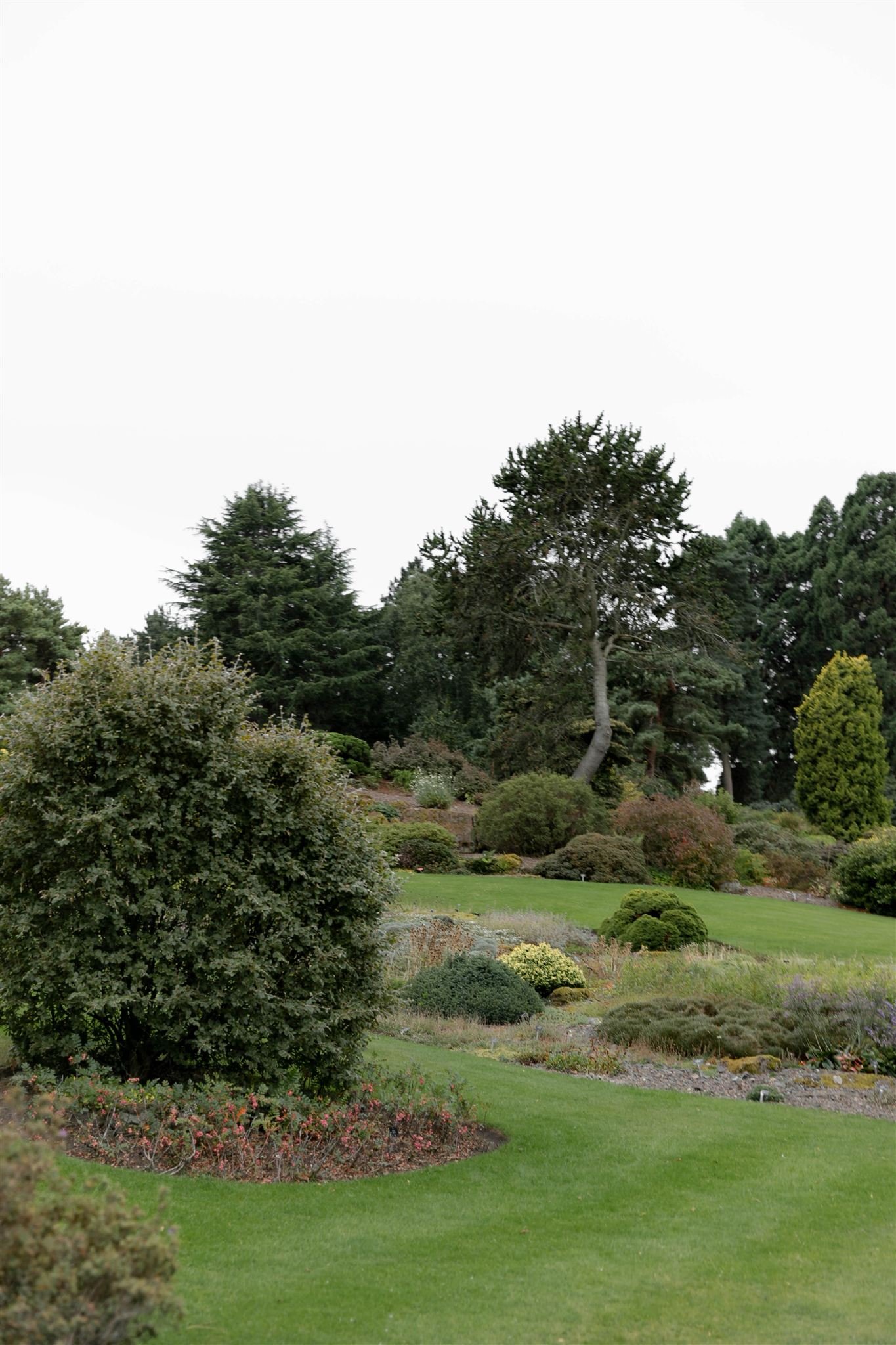 A wedding day at The Royal Botanic Garden Edinburgh in Edinburgh, Scotland.