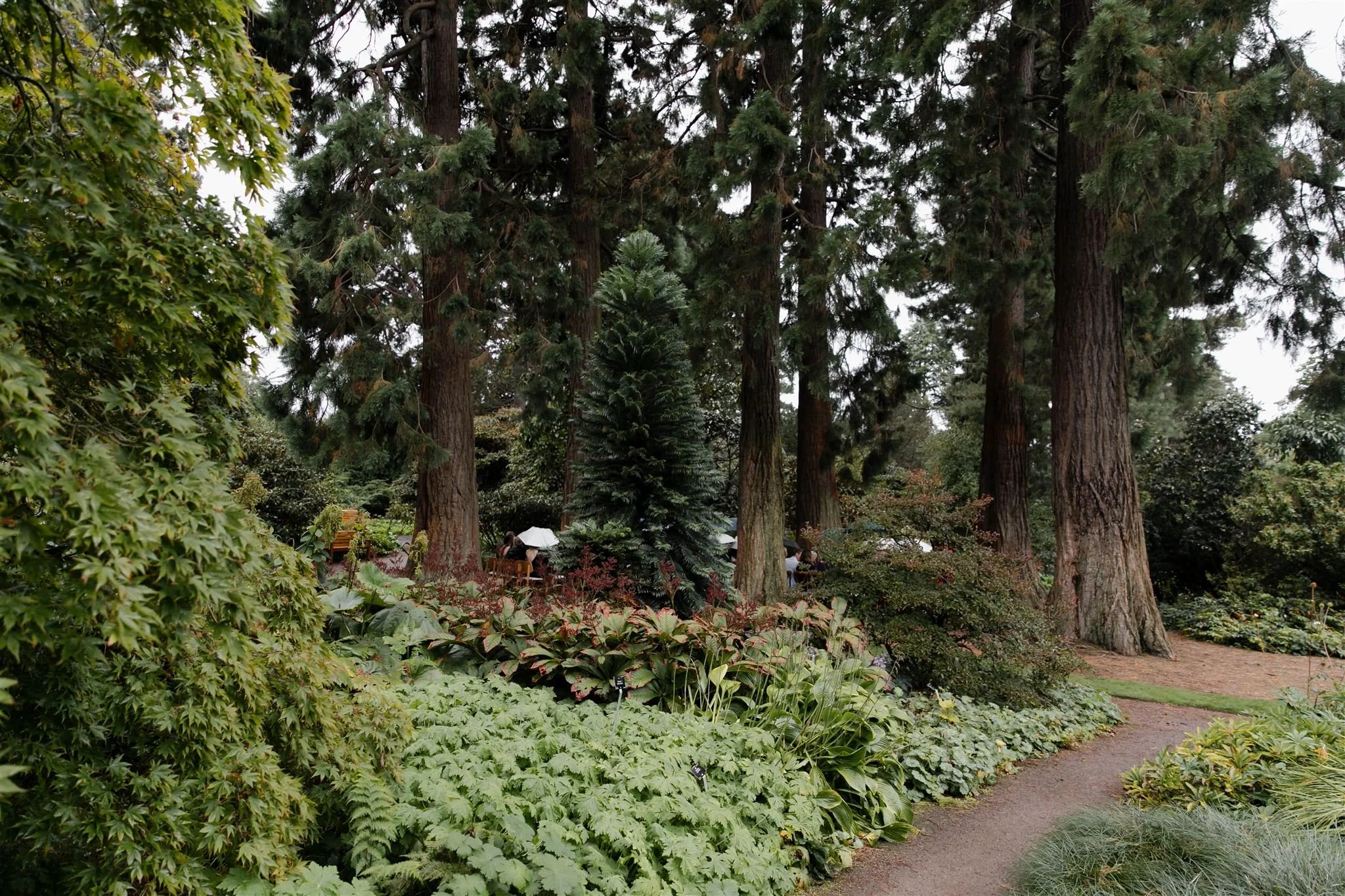 A wedding day at The Royal Botanic Garden Edinburgh in Edinburgh, Scotland.