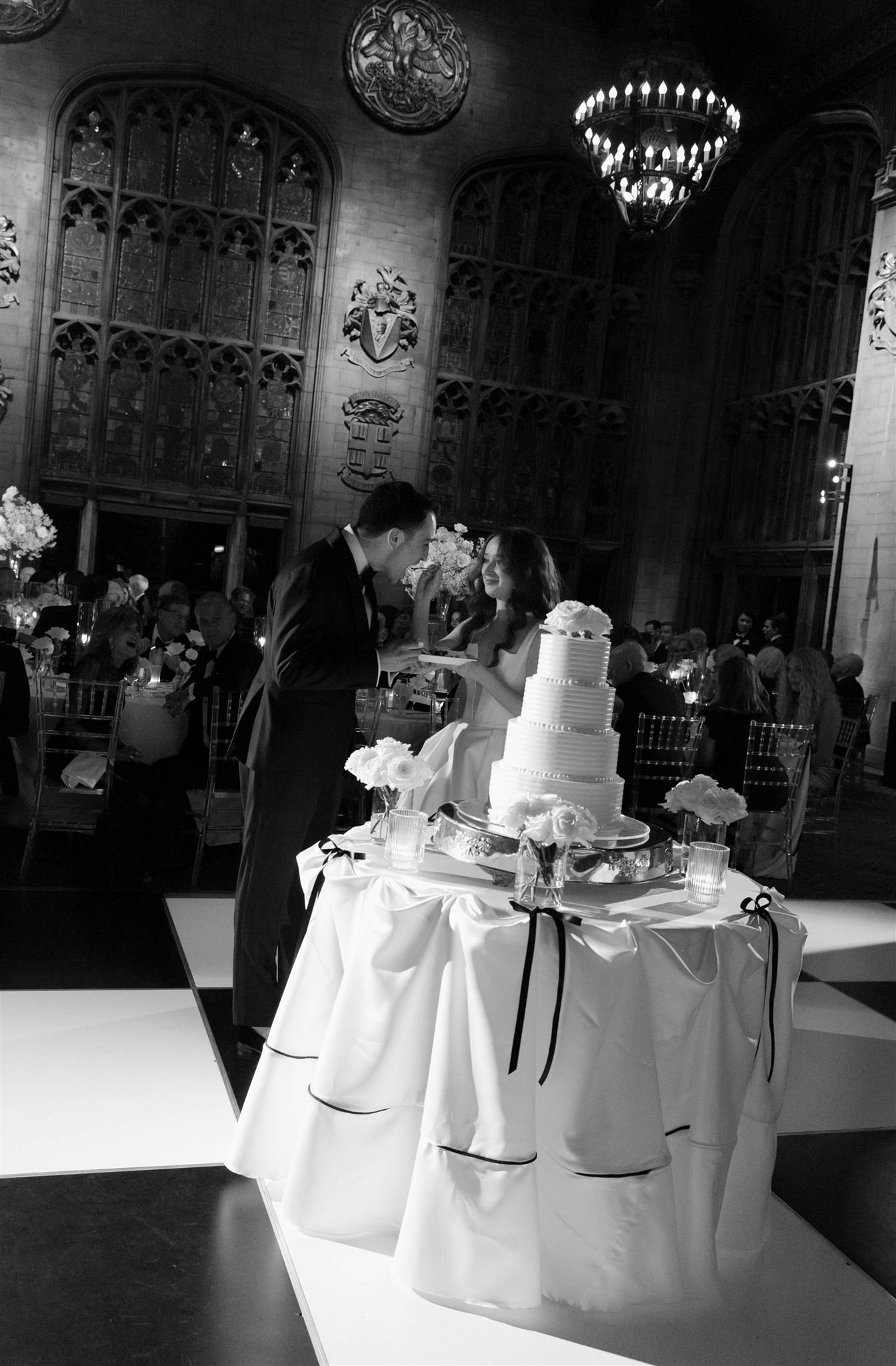 A wedding at The University Club of Chicago.