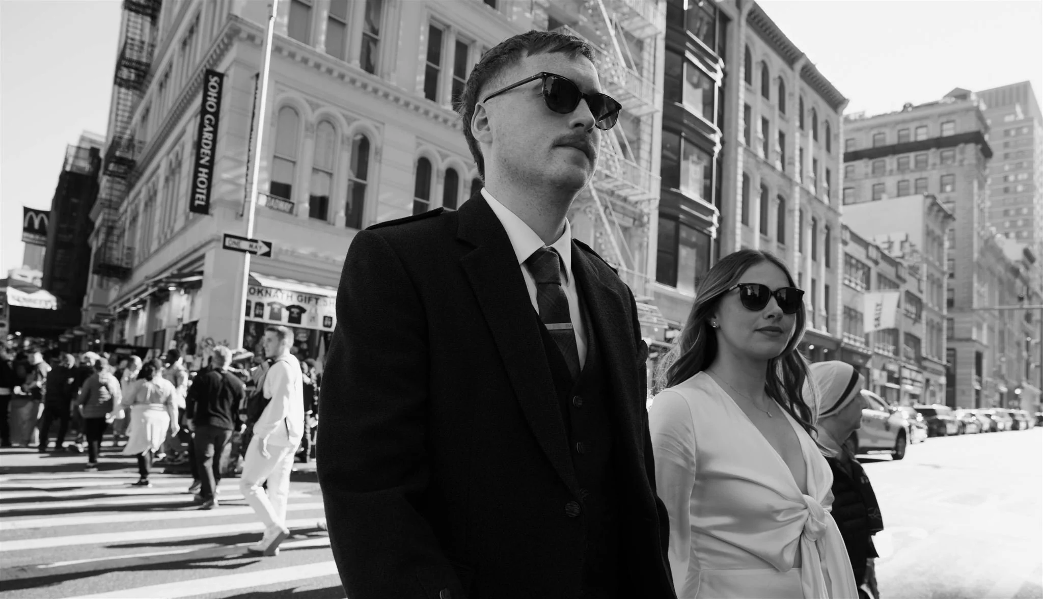 A Soho, New York City Elopement photographed by a NYC Elopement Photographer.