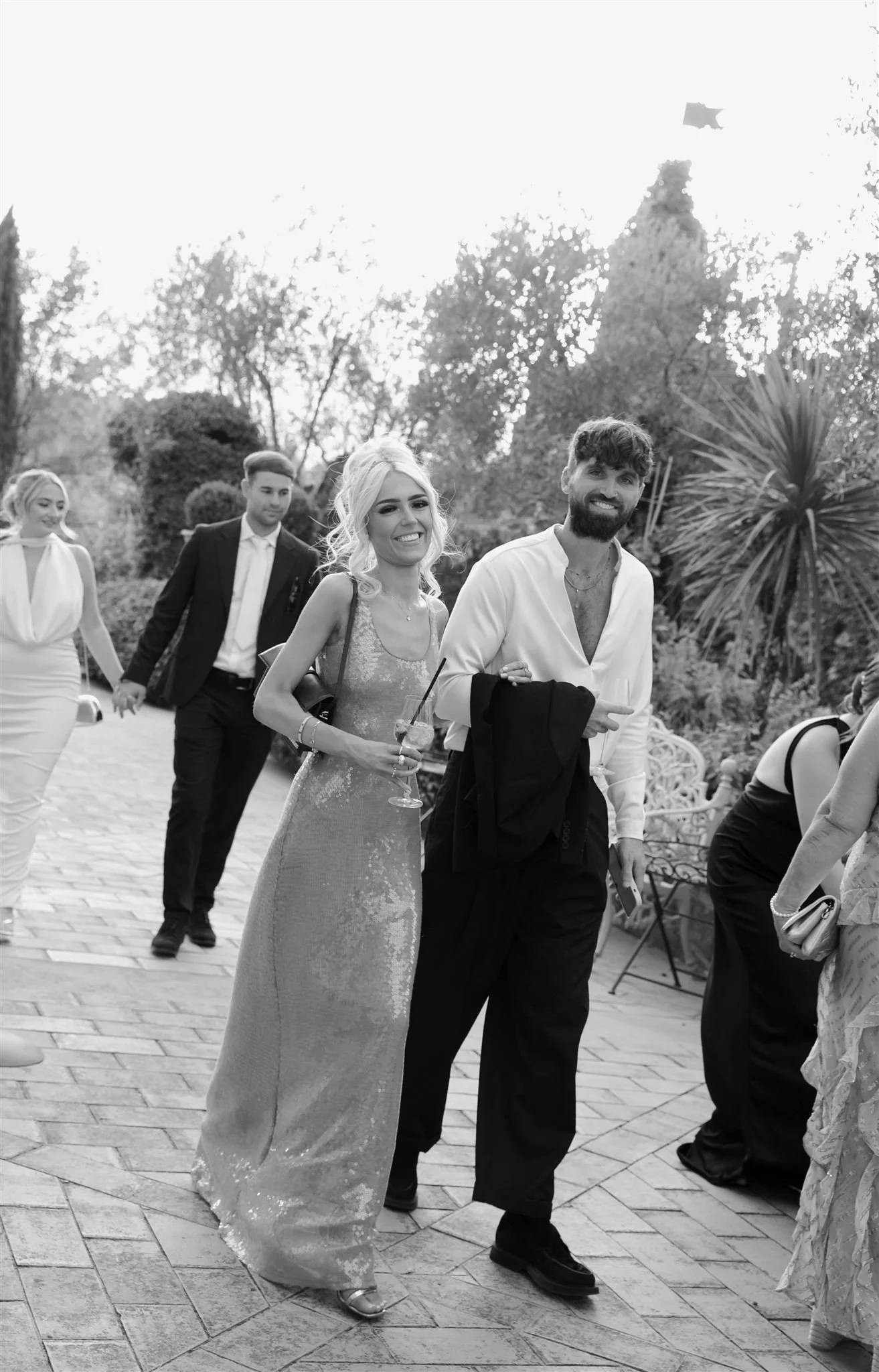 A wedding reception at Tenuta Corbinaia Villa in Tuscany, Italy.