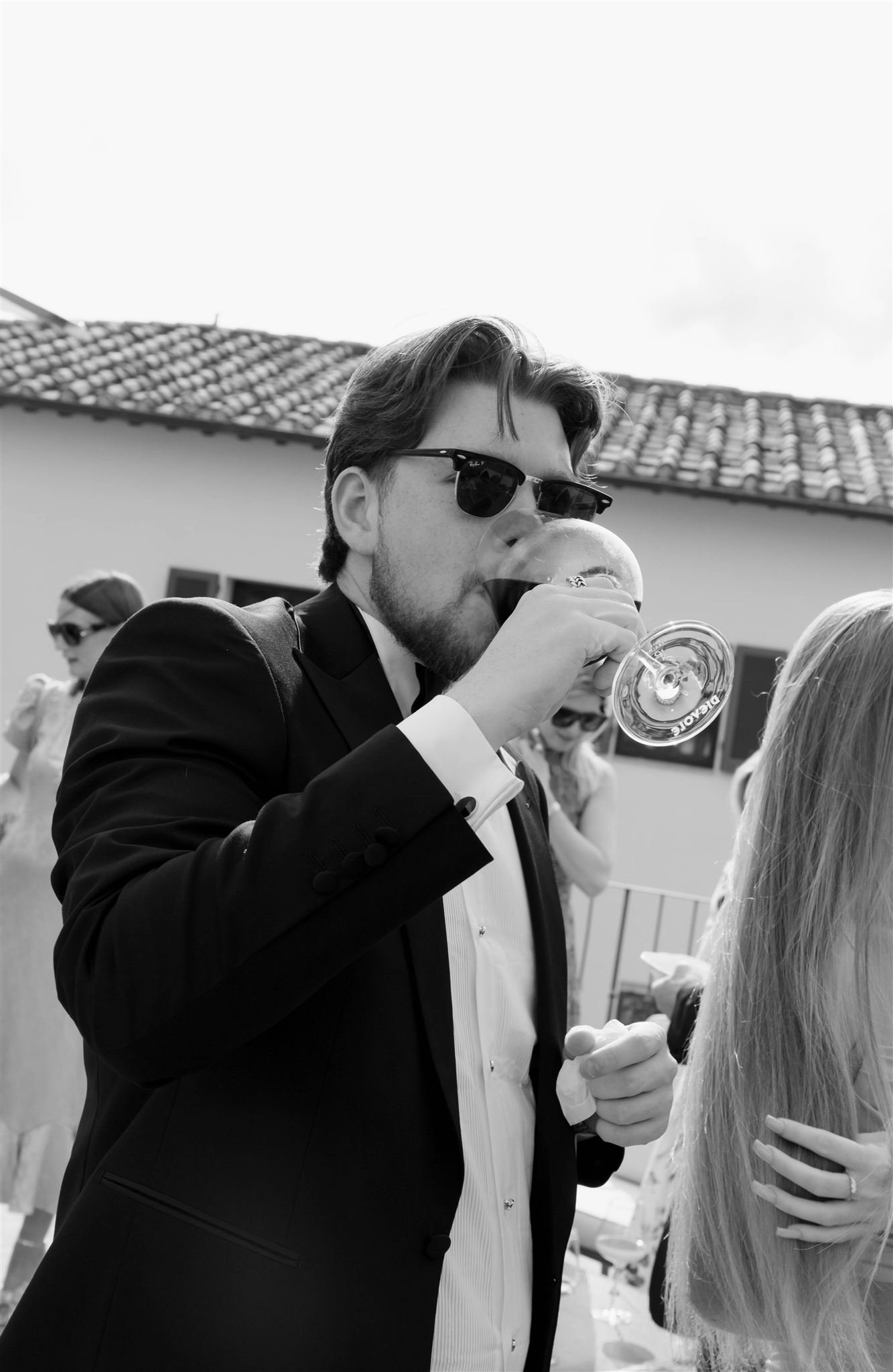 A wedding day at Dievole Wine Resort in the Chianti region of Tuscany, Italy.