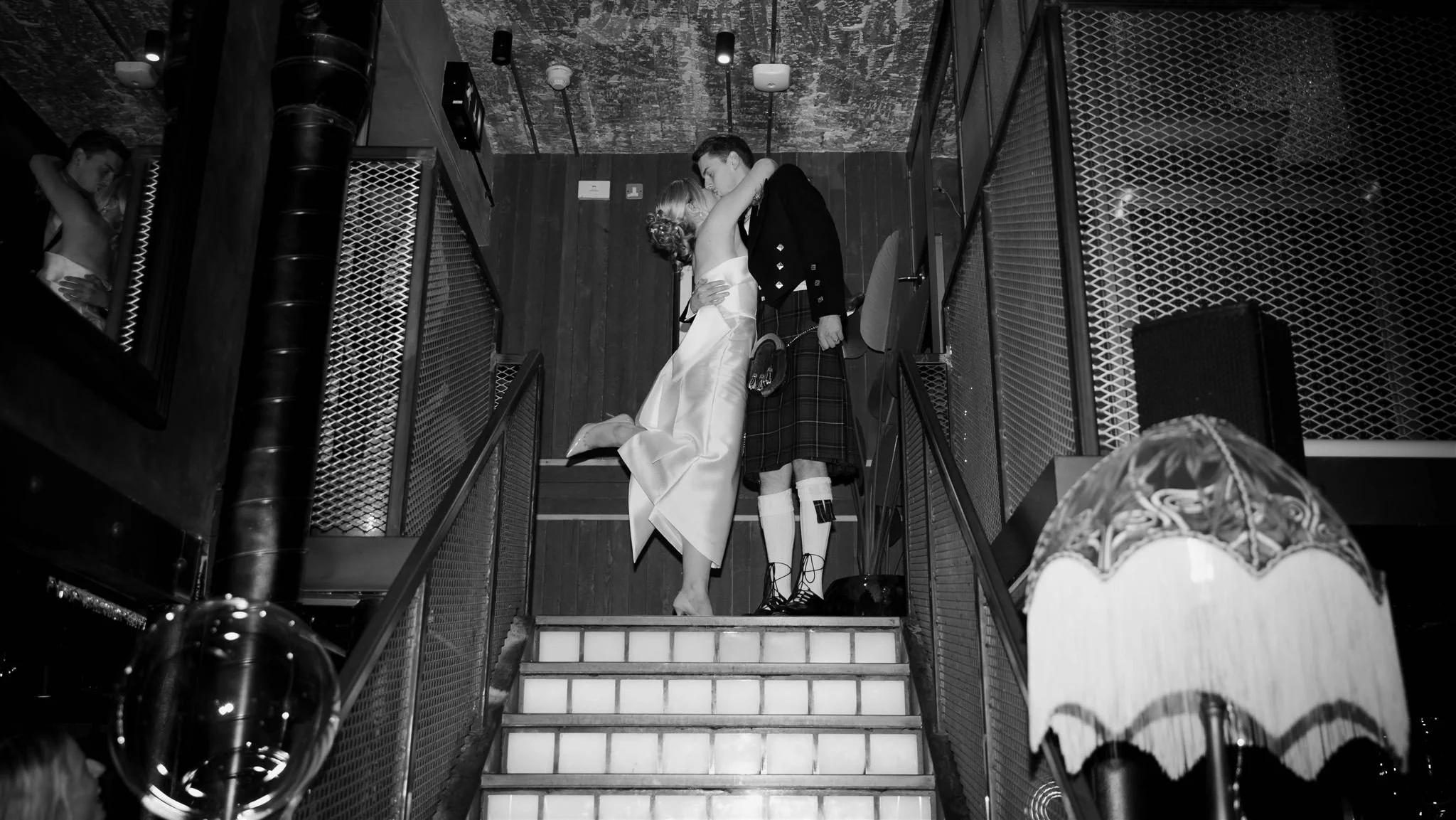 Edinburgh, Scotland Wedding Photographer photographing Edinburgh Wedding Photography at Lady Libertine.