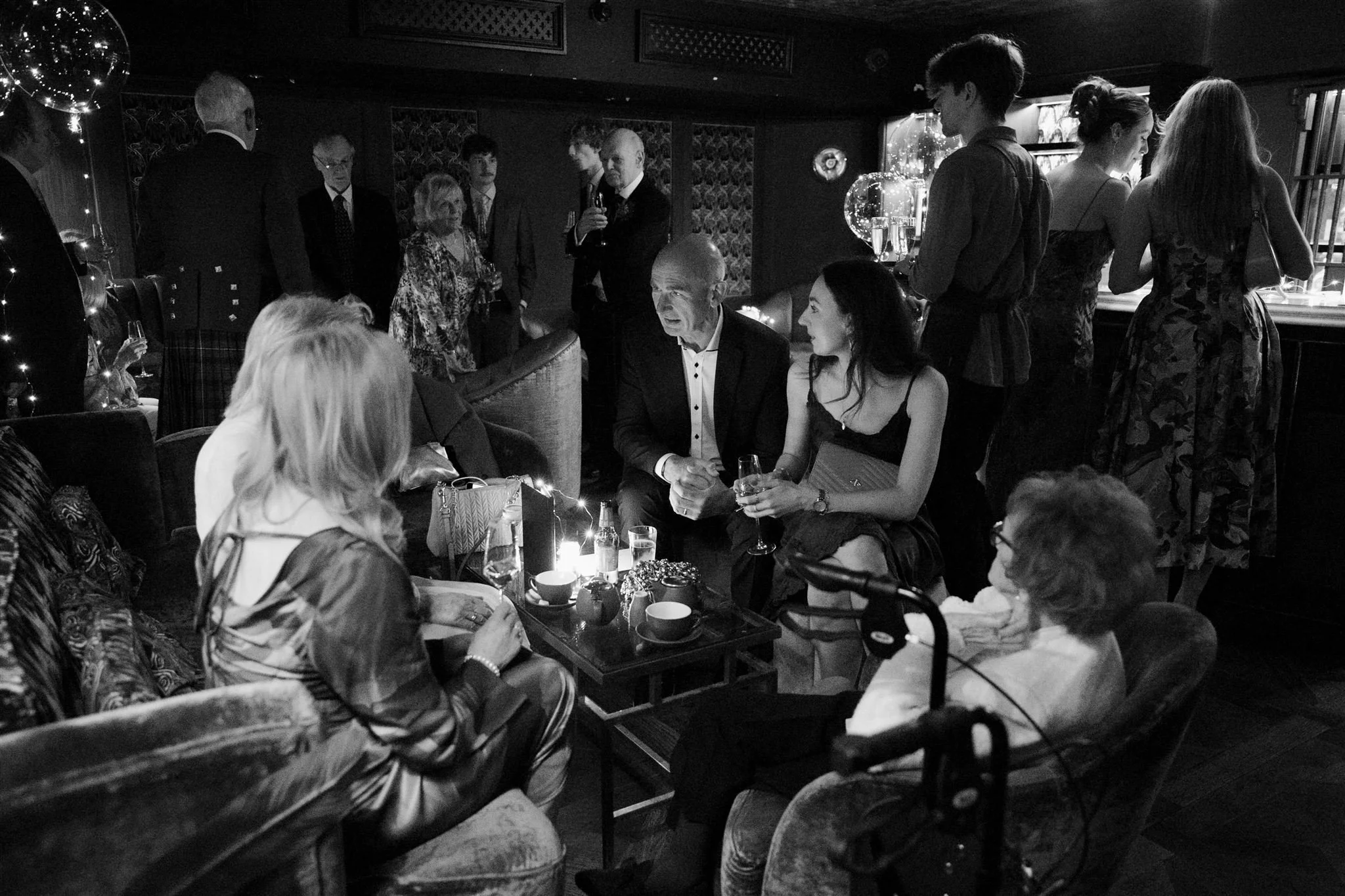 Edinburgh, Scotland Wedding Photographer photographing Edinburgh Wedding Photography at Lady Libertine.