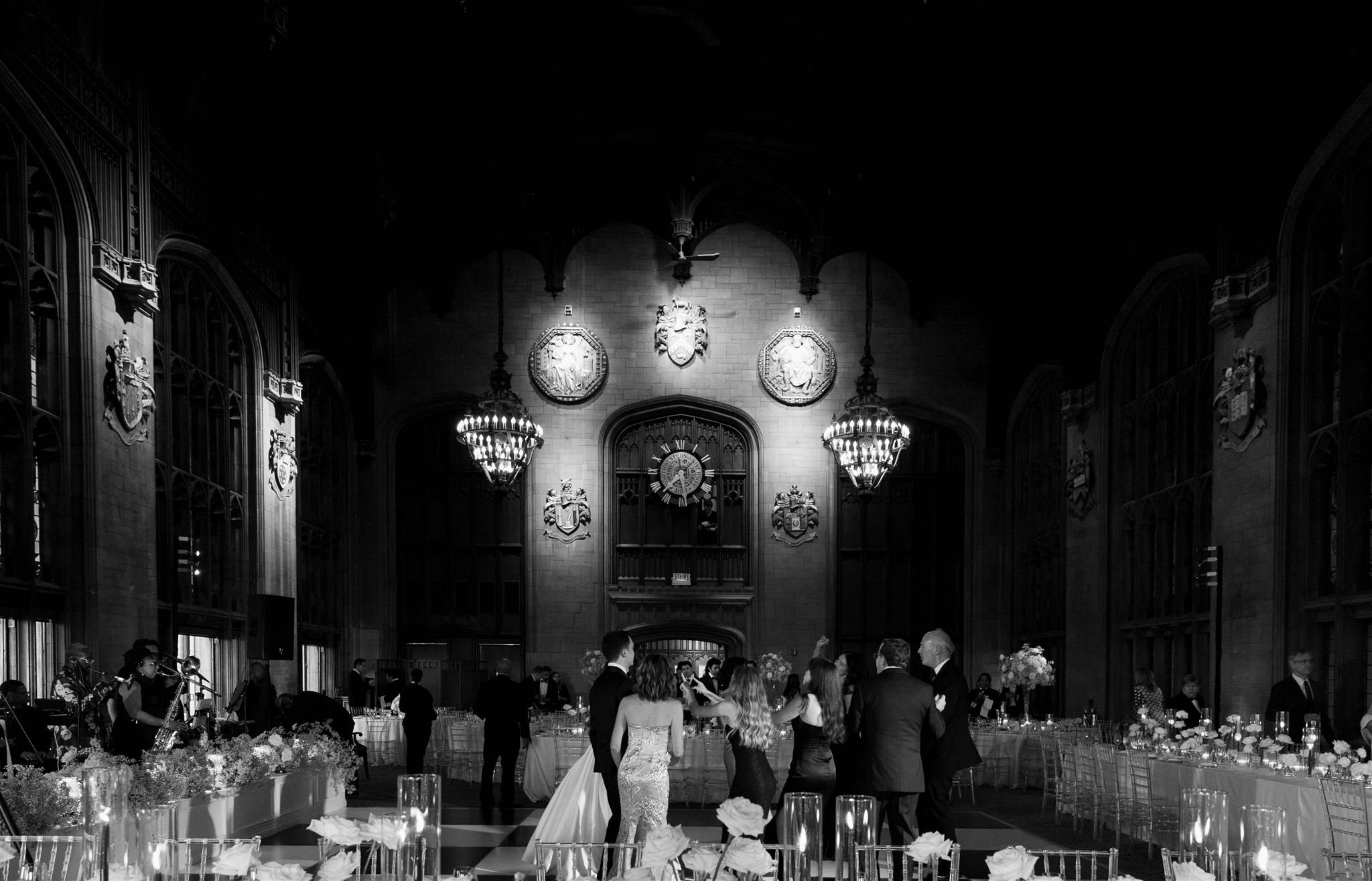 A wedding at The University Club of Chicago.
