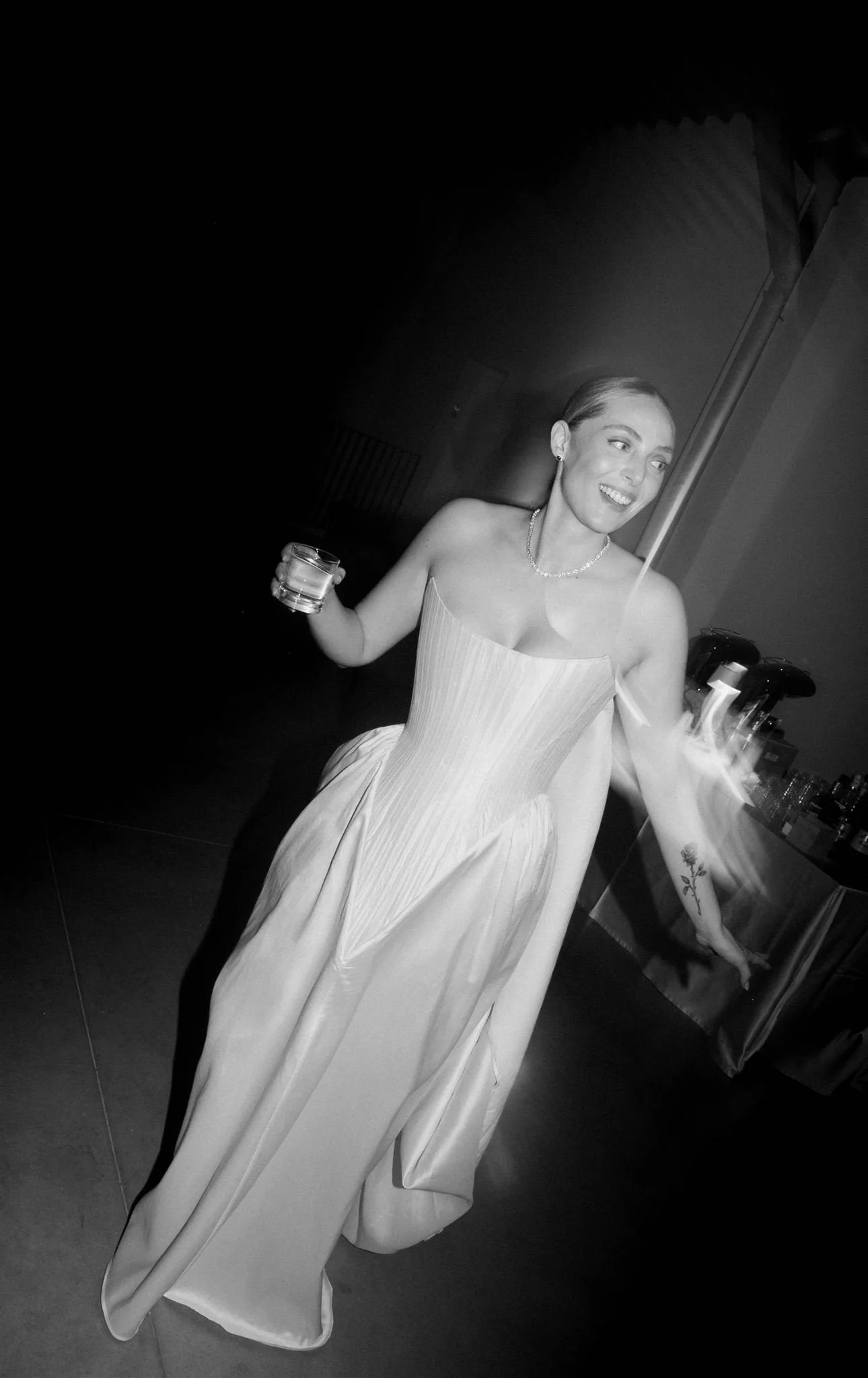 Wedding reception on a wedding day at Villa Medicea Di Lilliano in Tuscany, Italy.