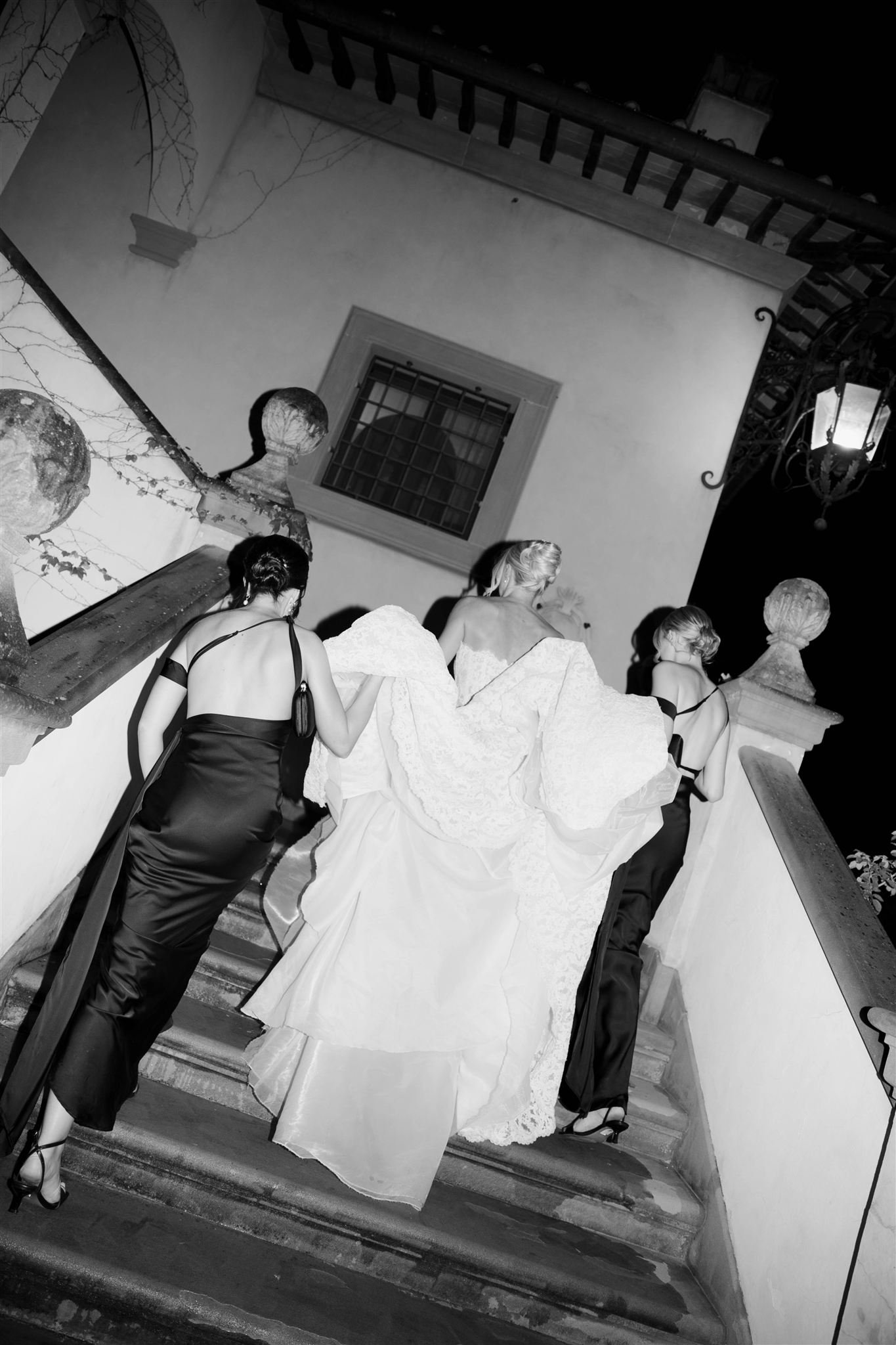 A wedding reception at Tenuta Corbinaia Villa in Tuscany, Italy.