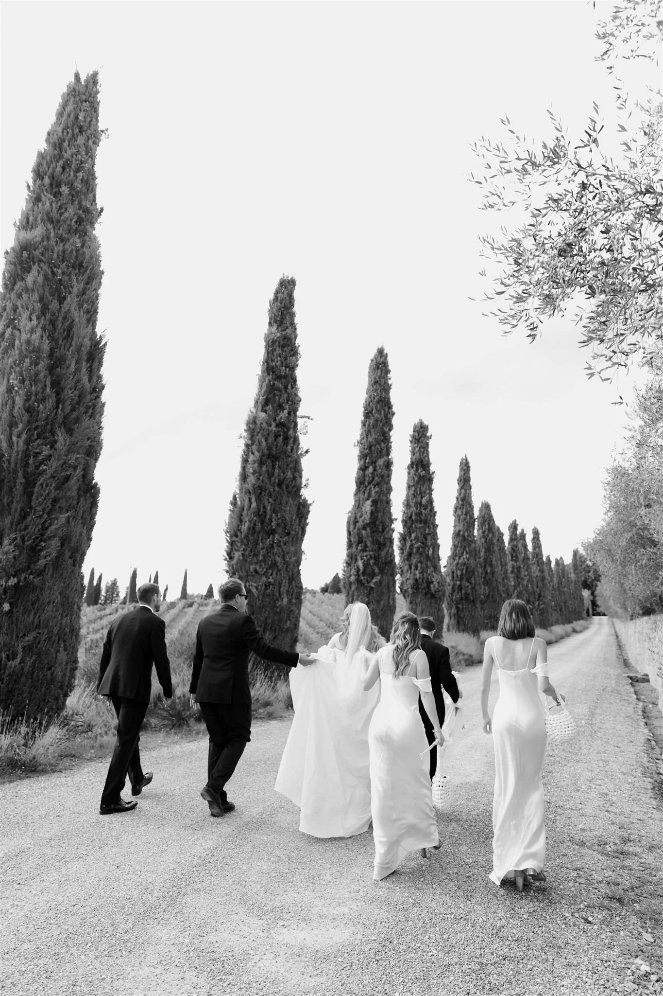 A wedding day at Dievole Wine Resort in the Chianti region of Tuscany, Italy.