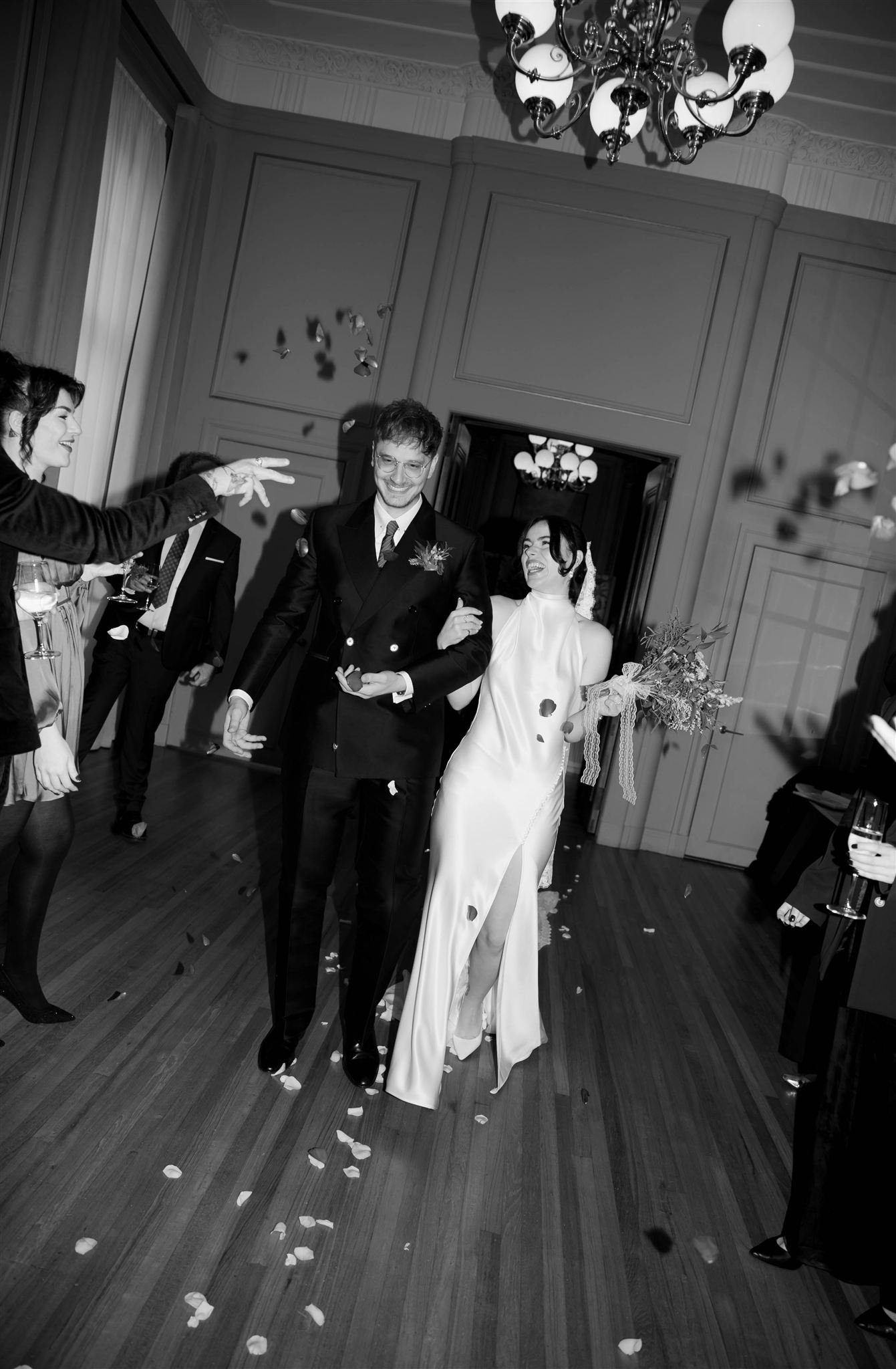 A romantic wedding day at the Edinburgh Grand Hotel in Edinburgh, Scotland.