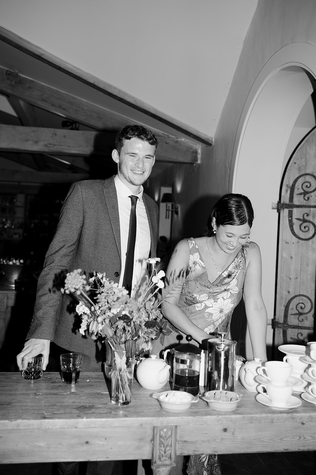 Middleton Lodge Estate wedding reception in North Yorkshire.