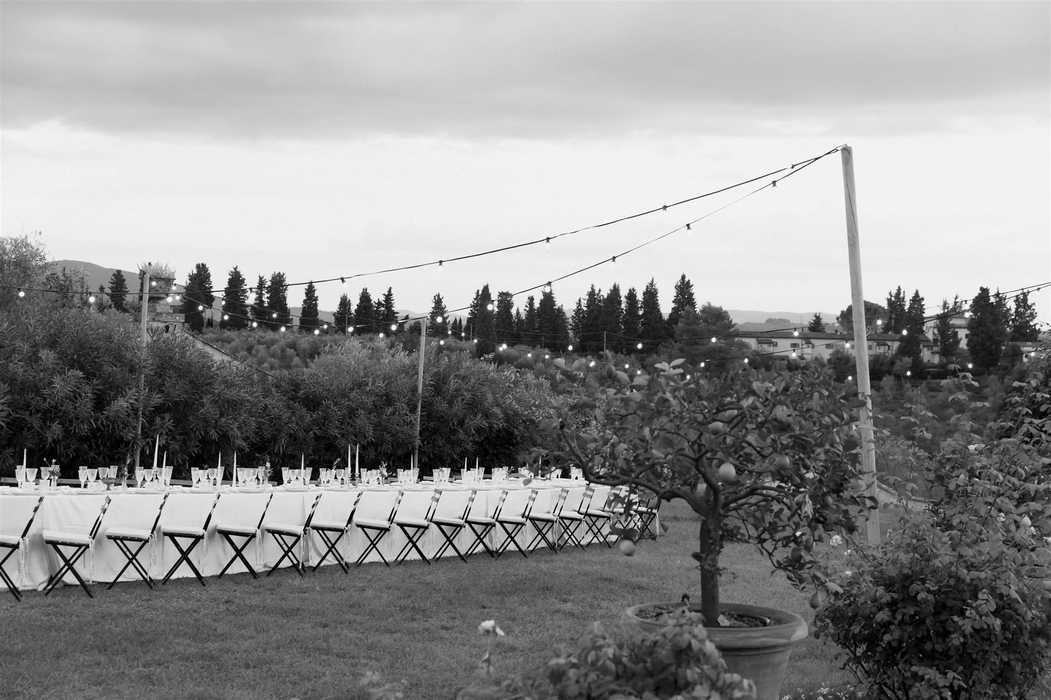 A wedding day at Villa Medicea Di Lilliano in Tuscany, Italy.