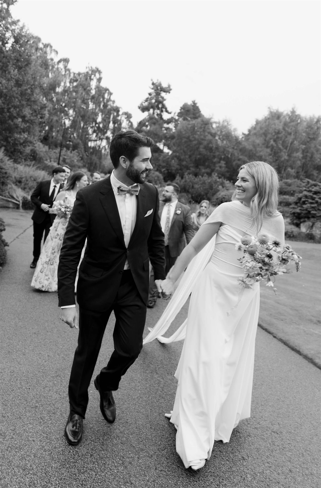 A wedding day at The Royal Botanic Garden Edinburgh in Edinburgh, Scotland.