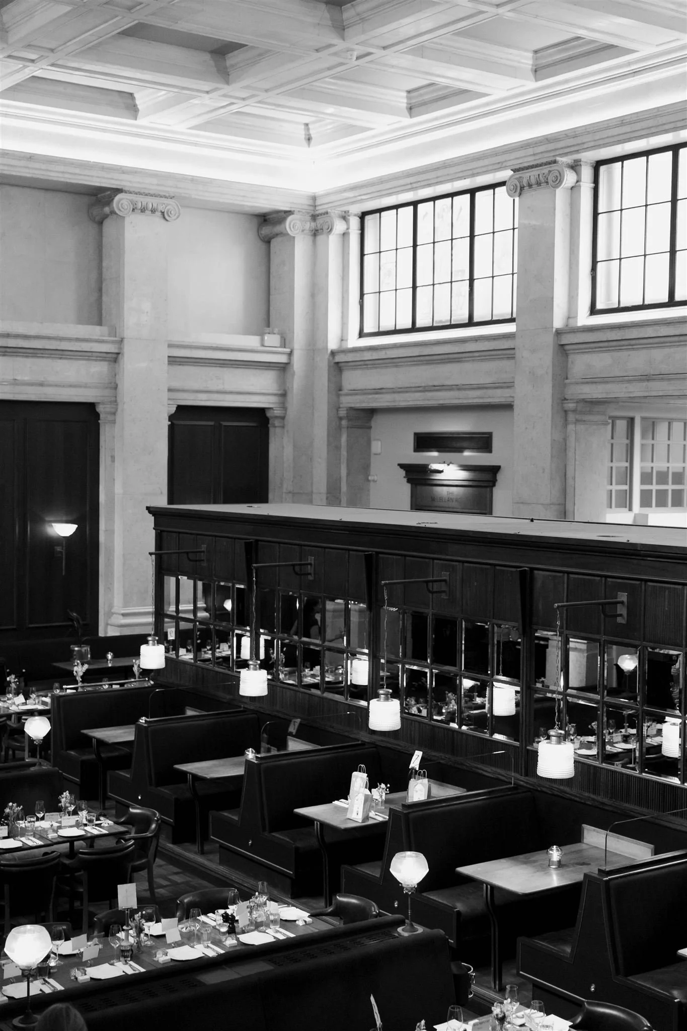 A wedding day at Hawksmoor in Edinburgh, Scotland.