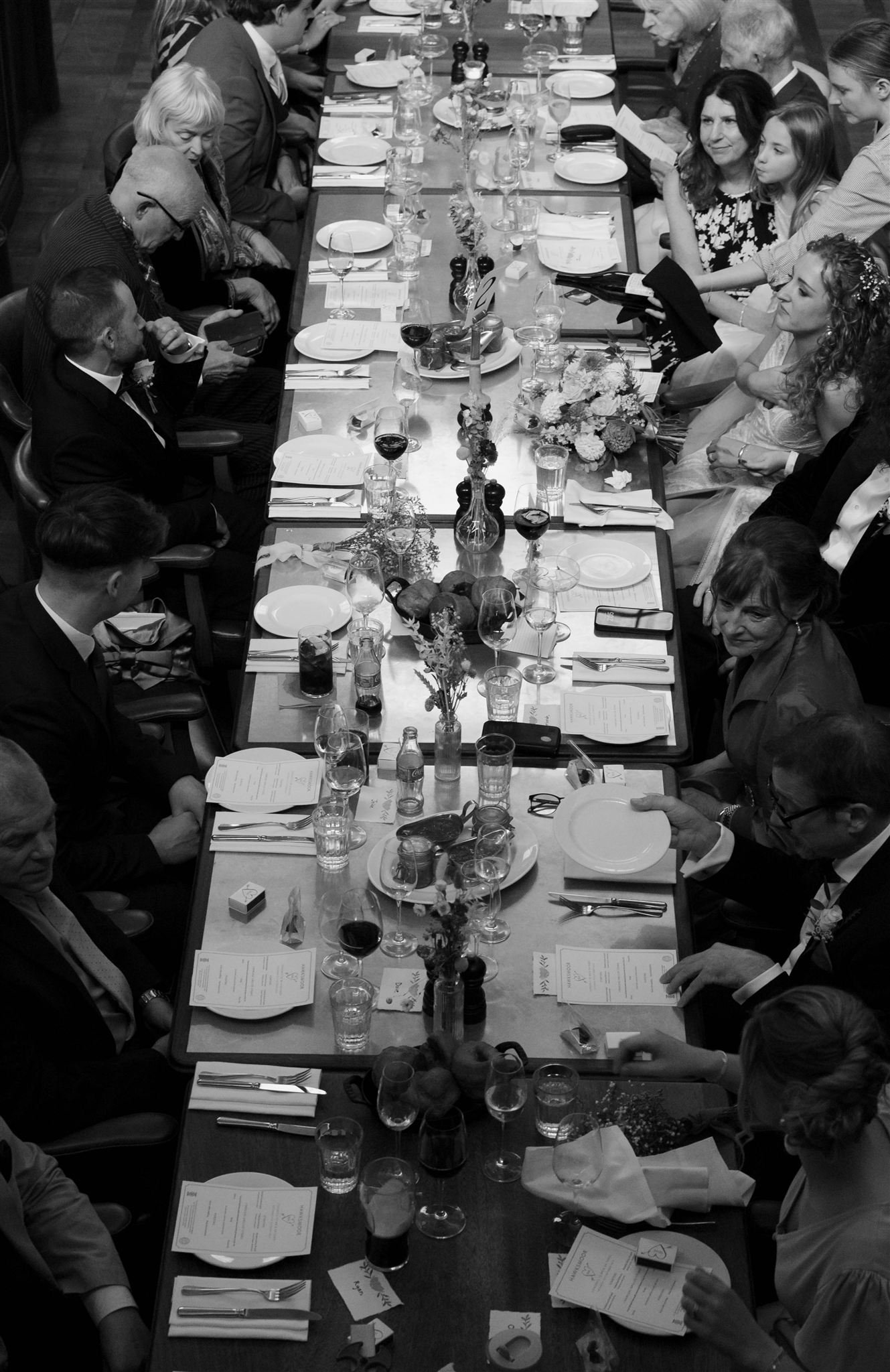 A wedding day at Hawksmoor in Edinburgh, Scotland.