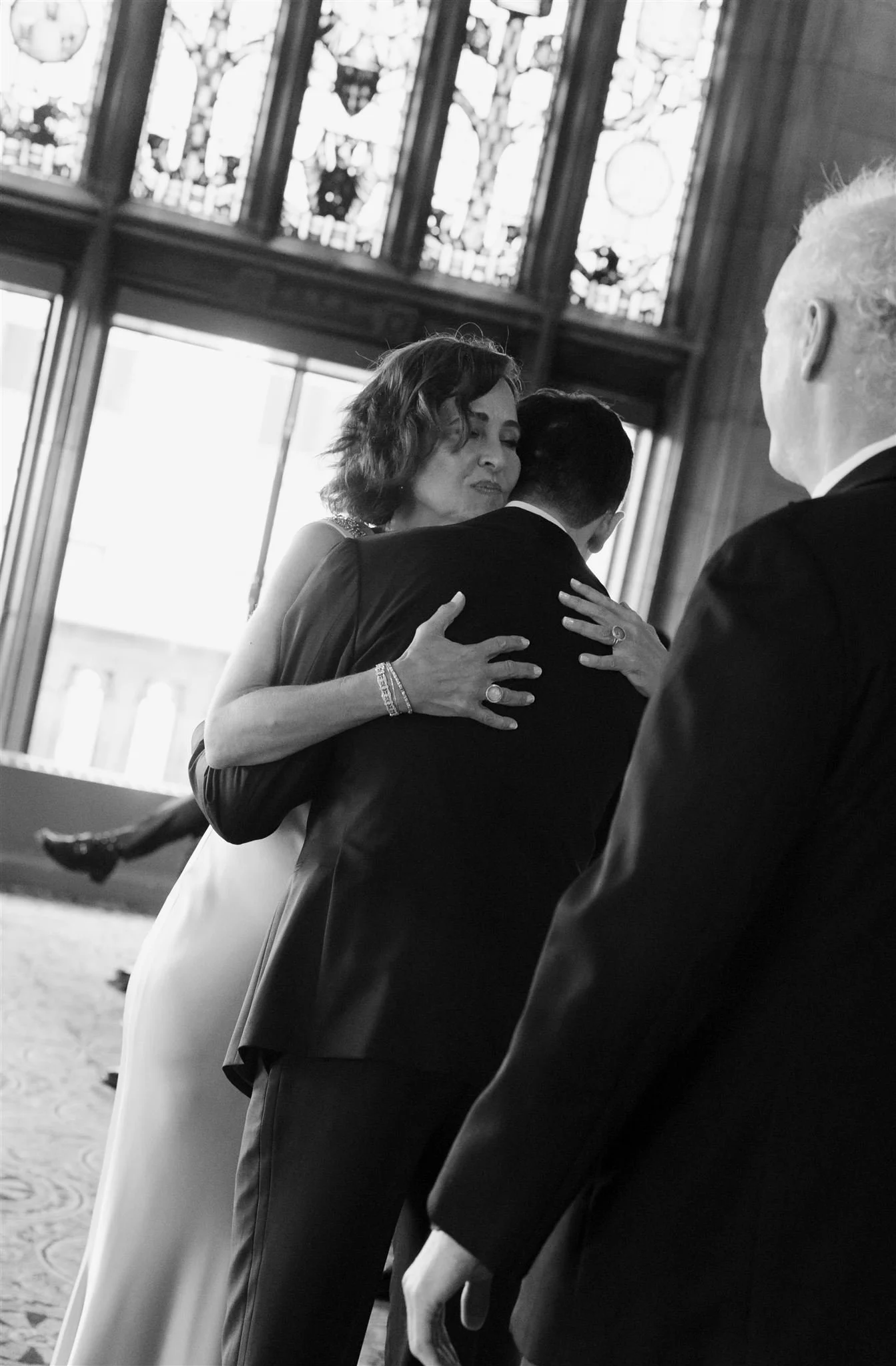 A wedding ceremony at The University Club of Chicago.