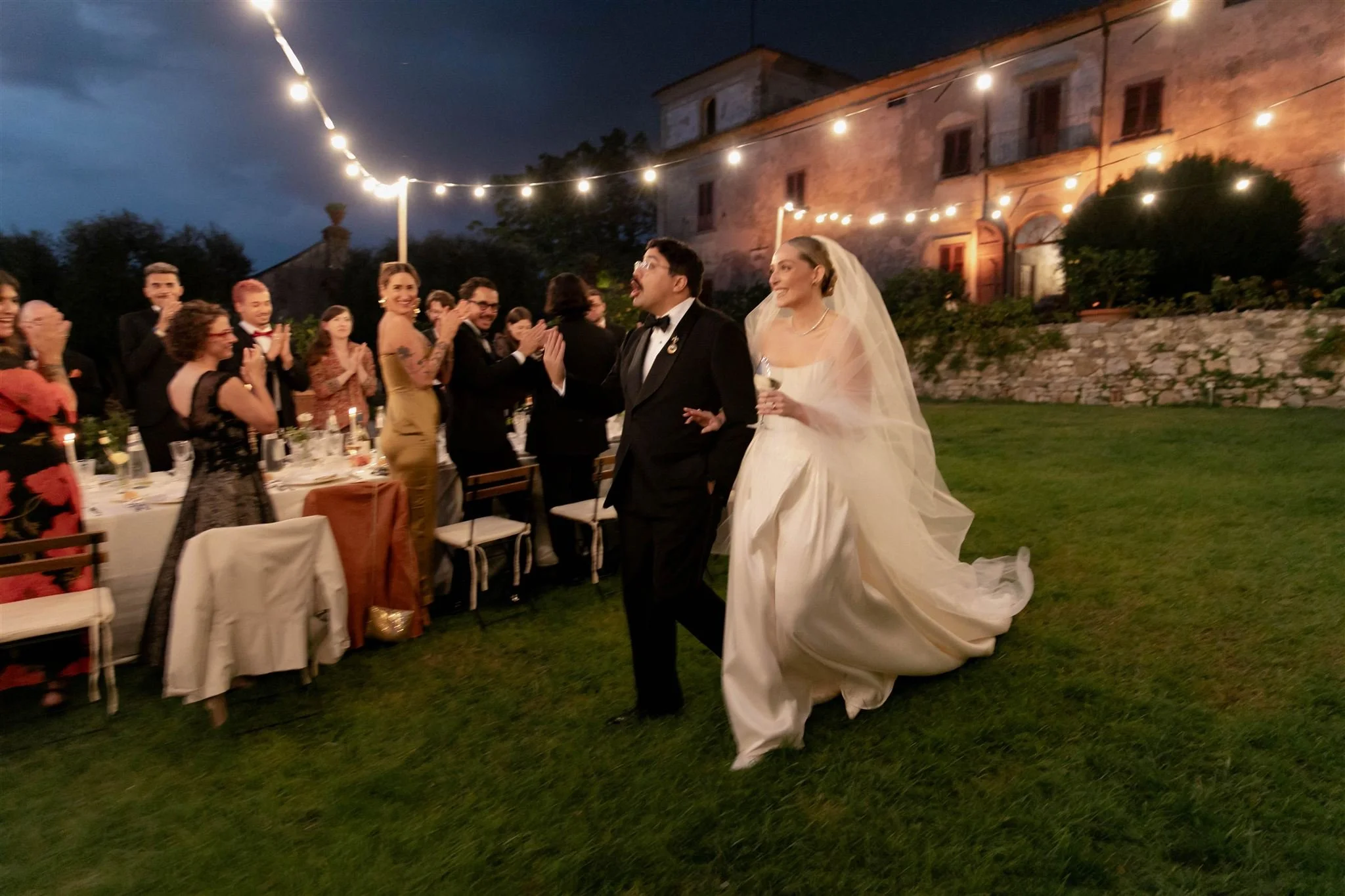 A wedding day at Villa Medicea Di Lilliano in Tuscany, Italy.