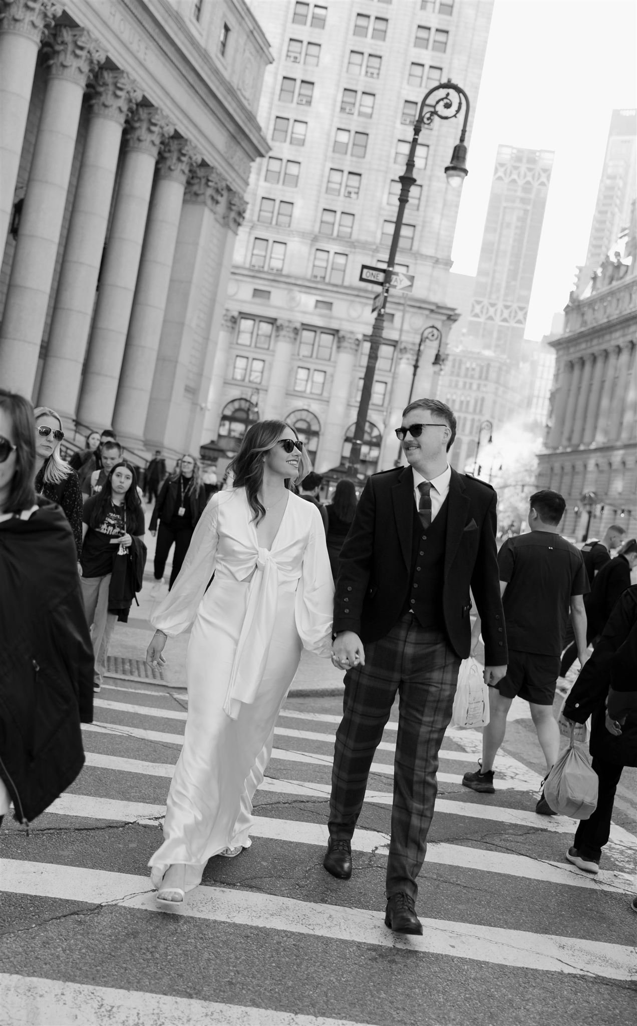 A NYC Elopement at the NYC Marriage Bureau photographed by a NYC Elopement Photographer.