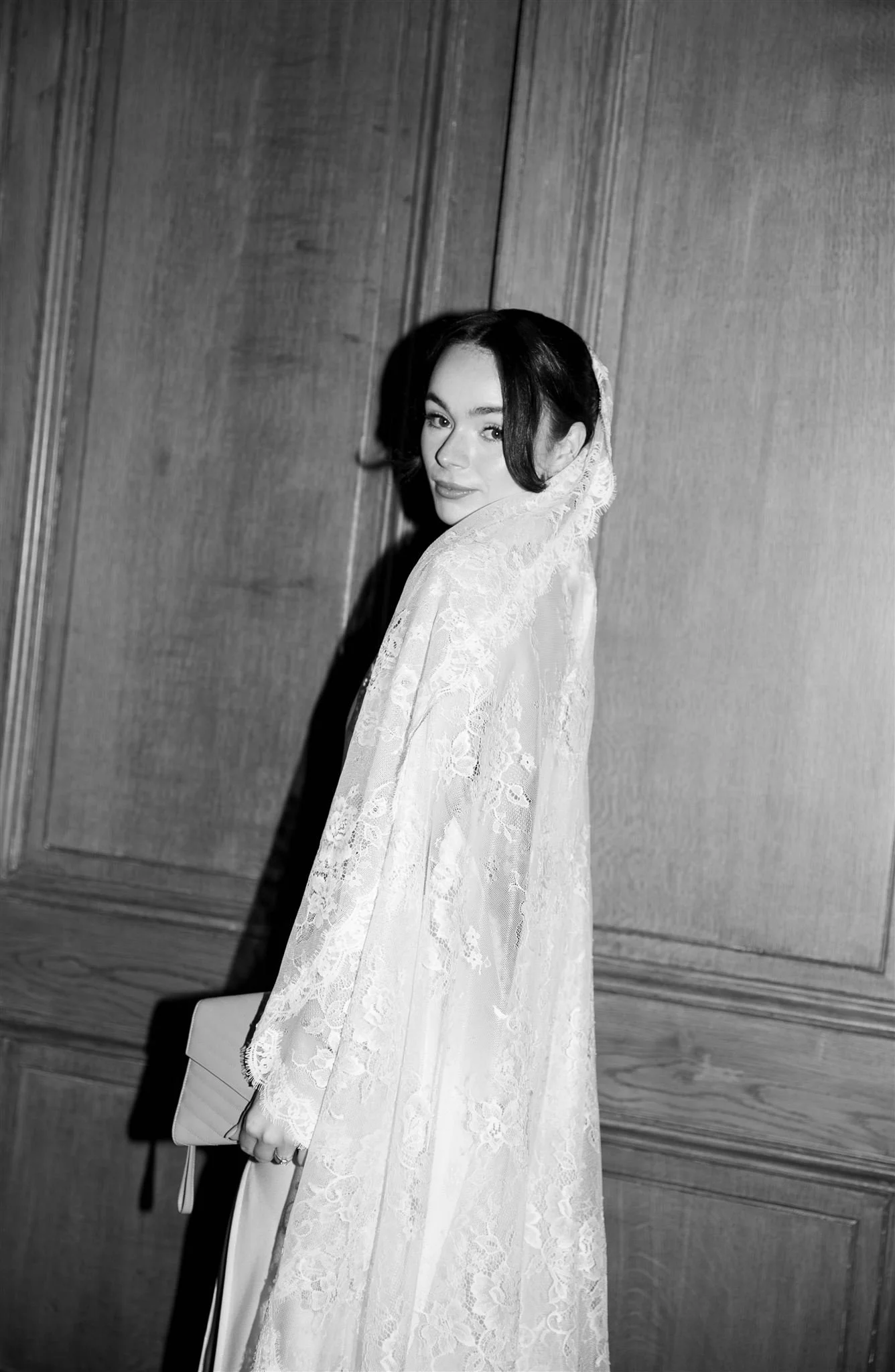 Modern bridal portrait in Edinburgh city wedding syle.