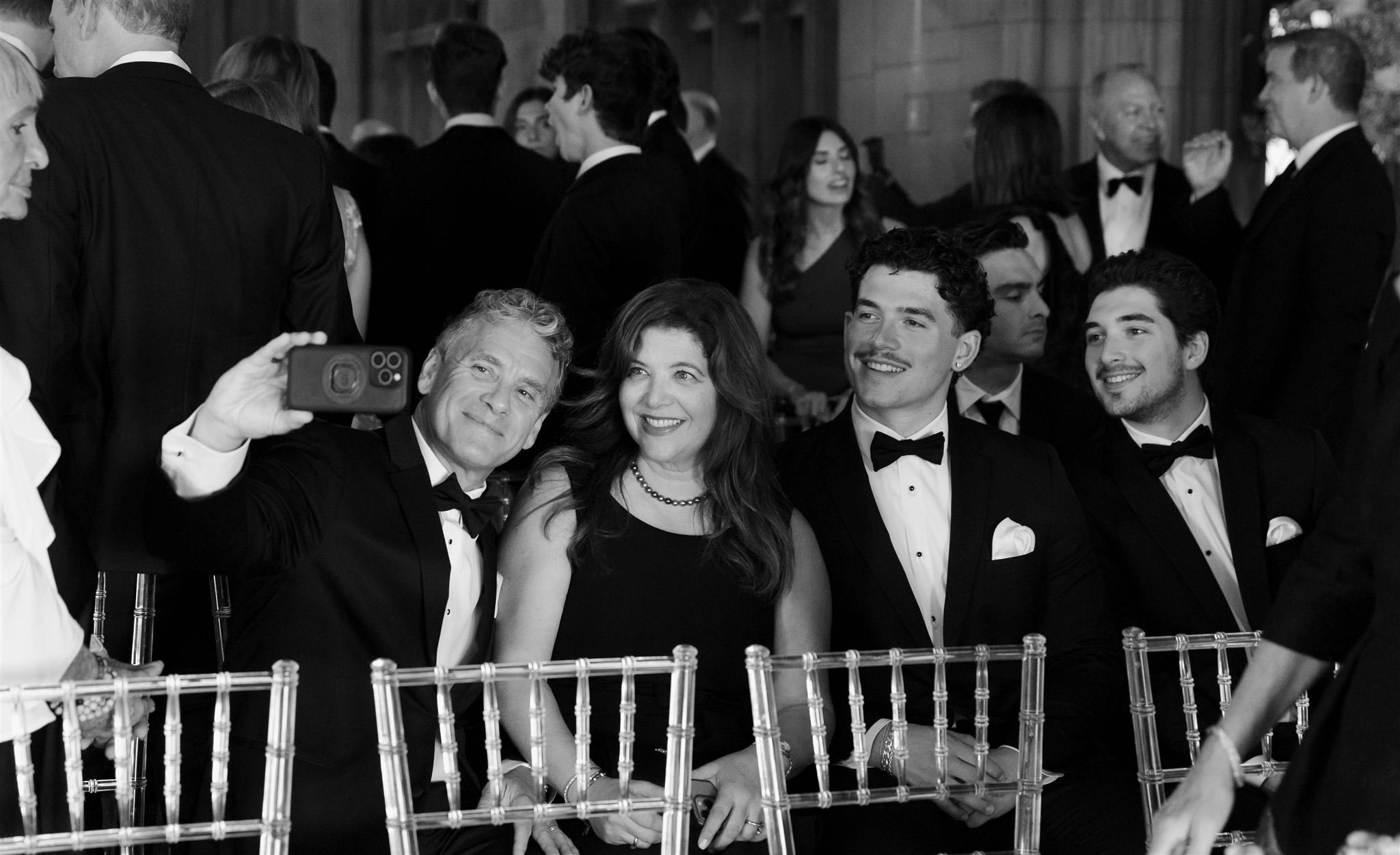 A wedding ceremony at The University Club of Chicago.